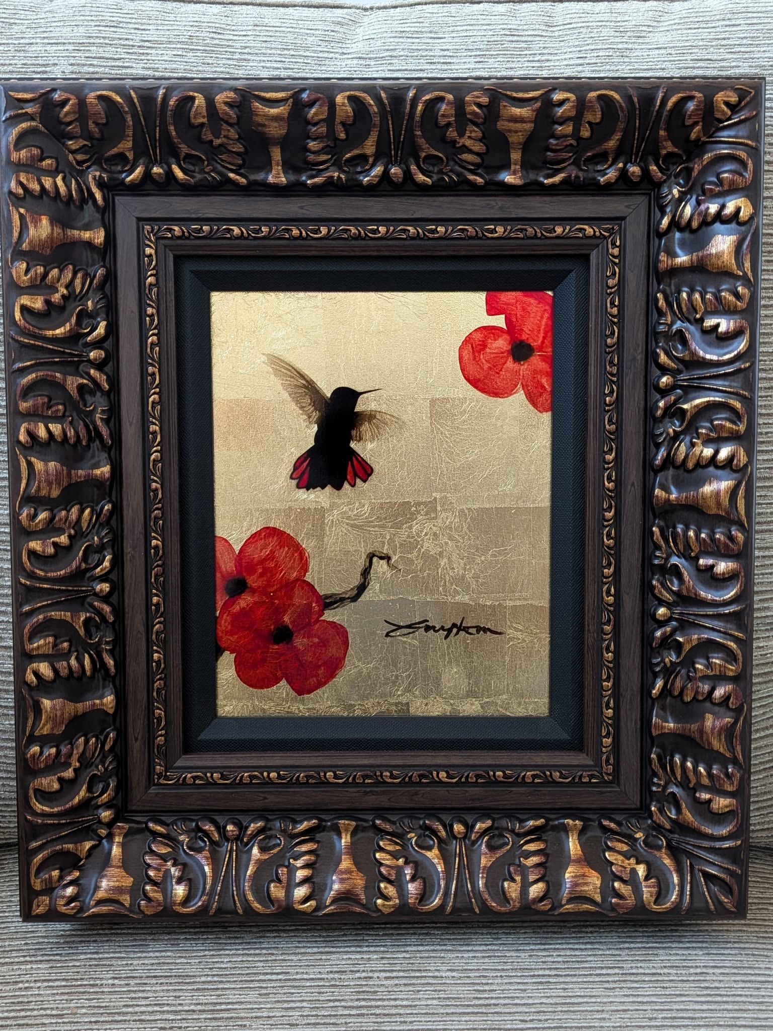 Patrick Guyton Mini Bird Series (Gold) (1 of 4)