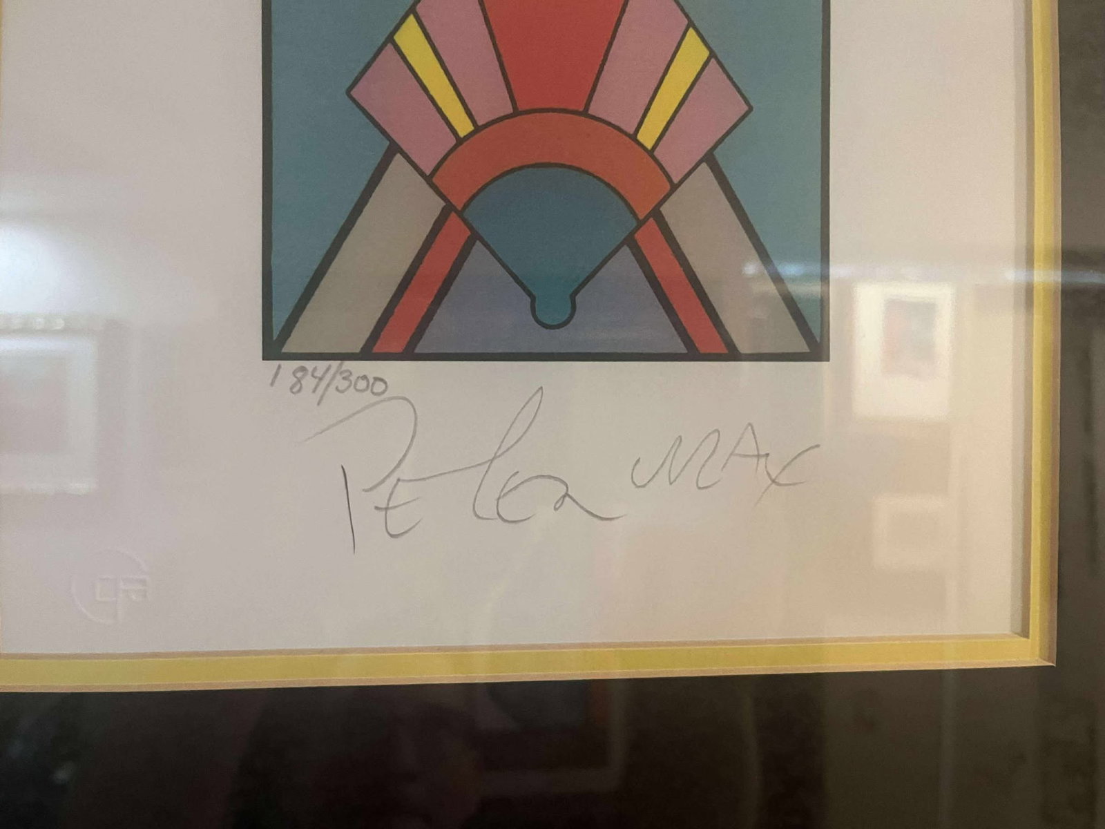 Peter Max Geometric num 3 - 2