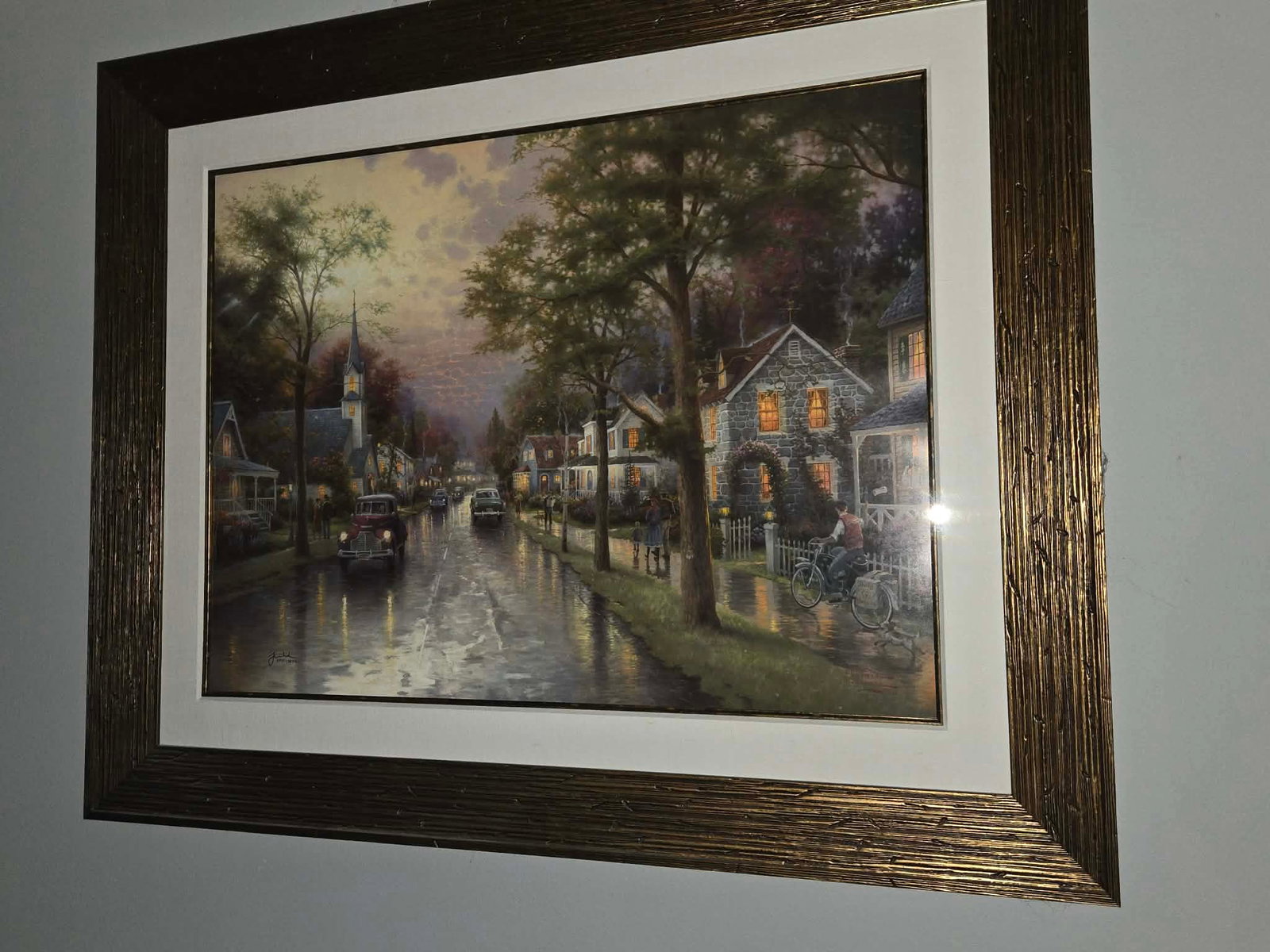 Thomas Kinkade Hometown Mornings (1 of 2)