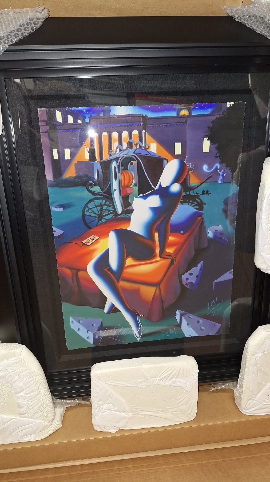 Mark Kostabi The Siren of Treia (1 of 6)