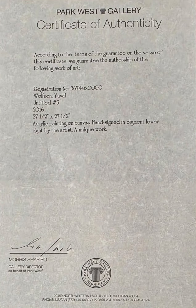 Yuval Wolfson Untitled 5 - 2