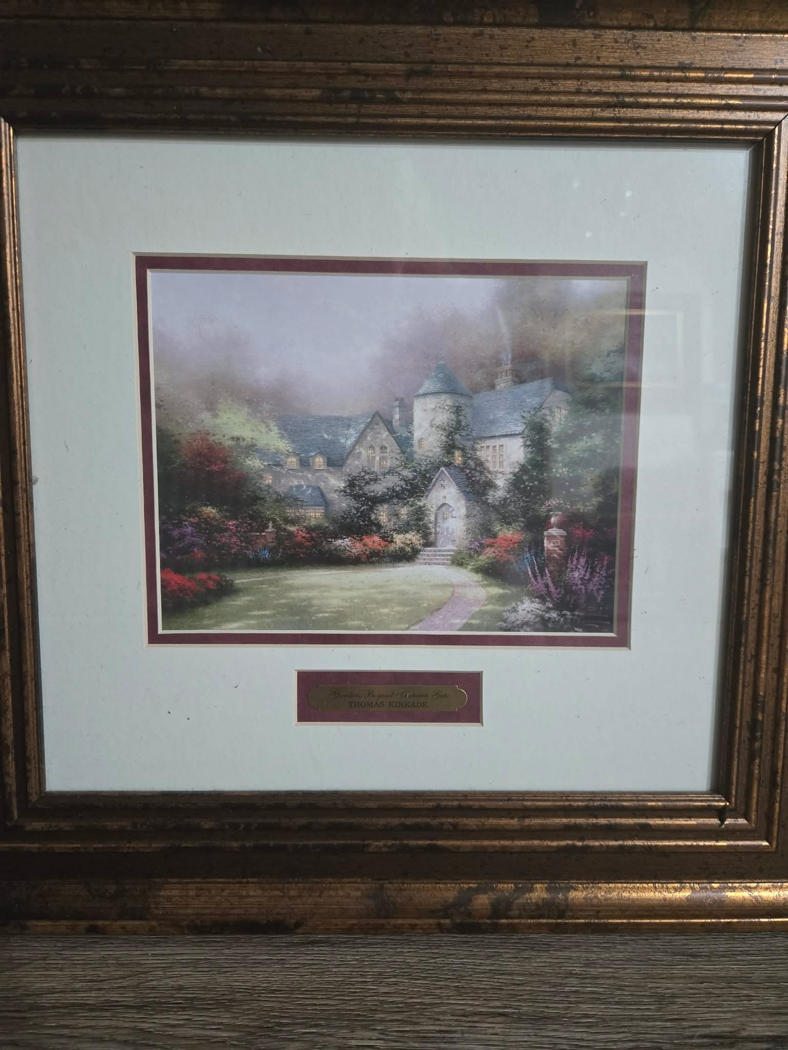 Thomas Kinkade Beyond Autumn Gate (1 of 2)
