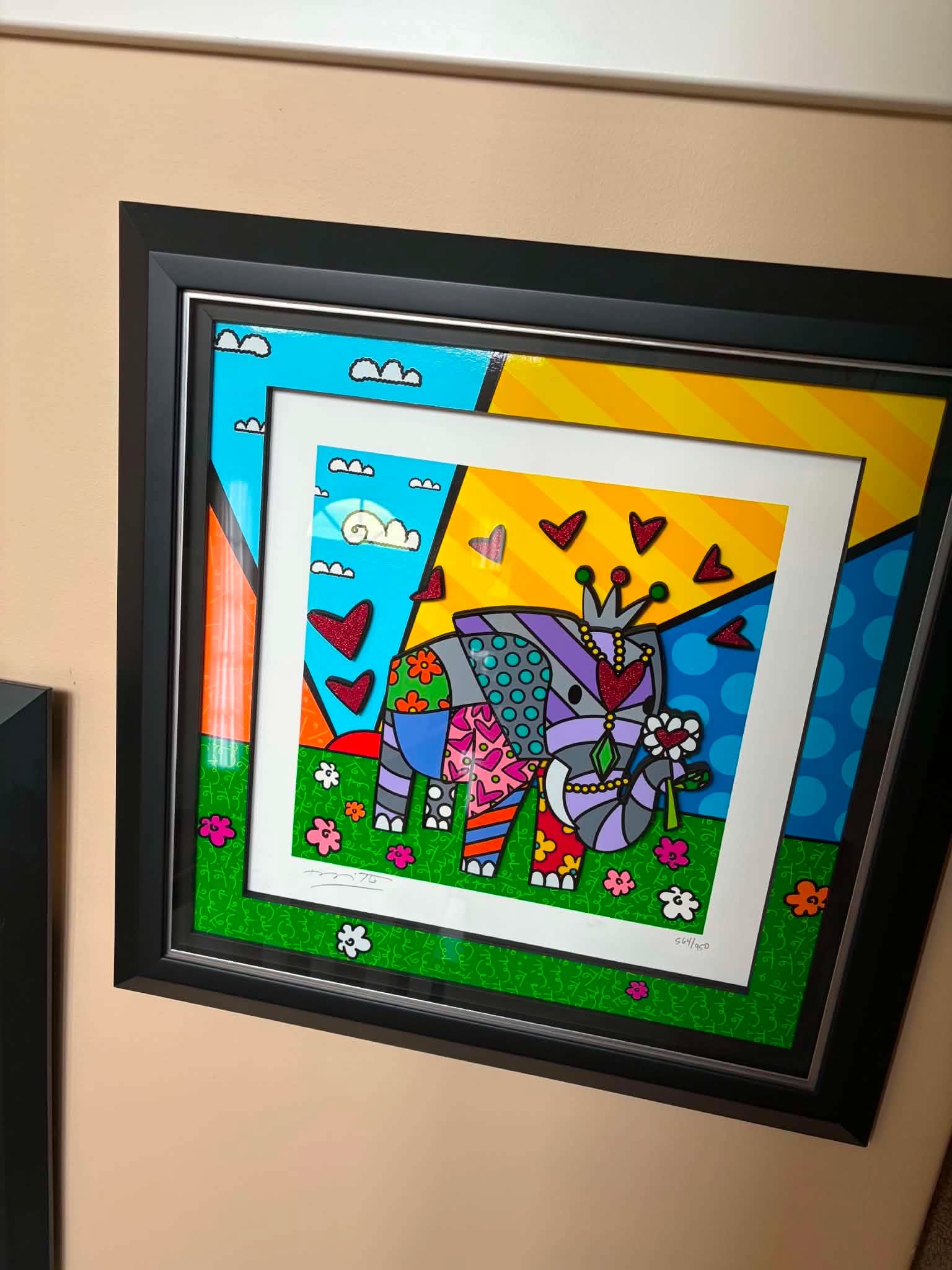 Romero Britto Elephant (1 of 2)