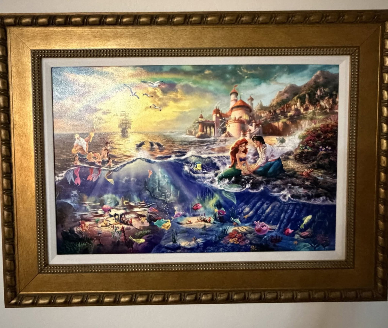 Thomas Kinkade Little Mermaid (1 of 2)