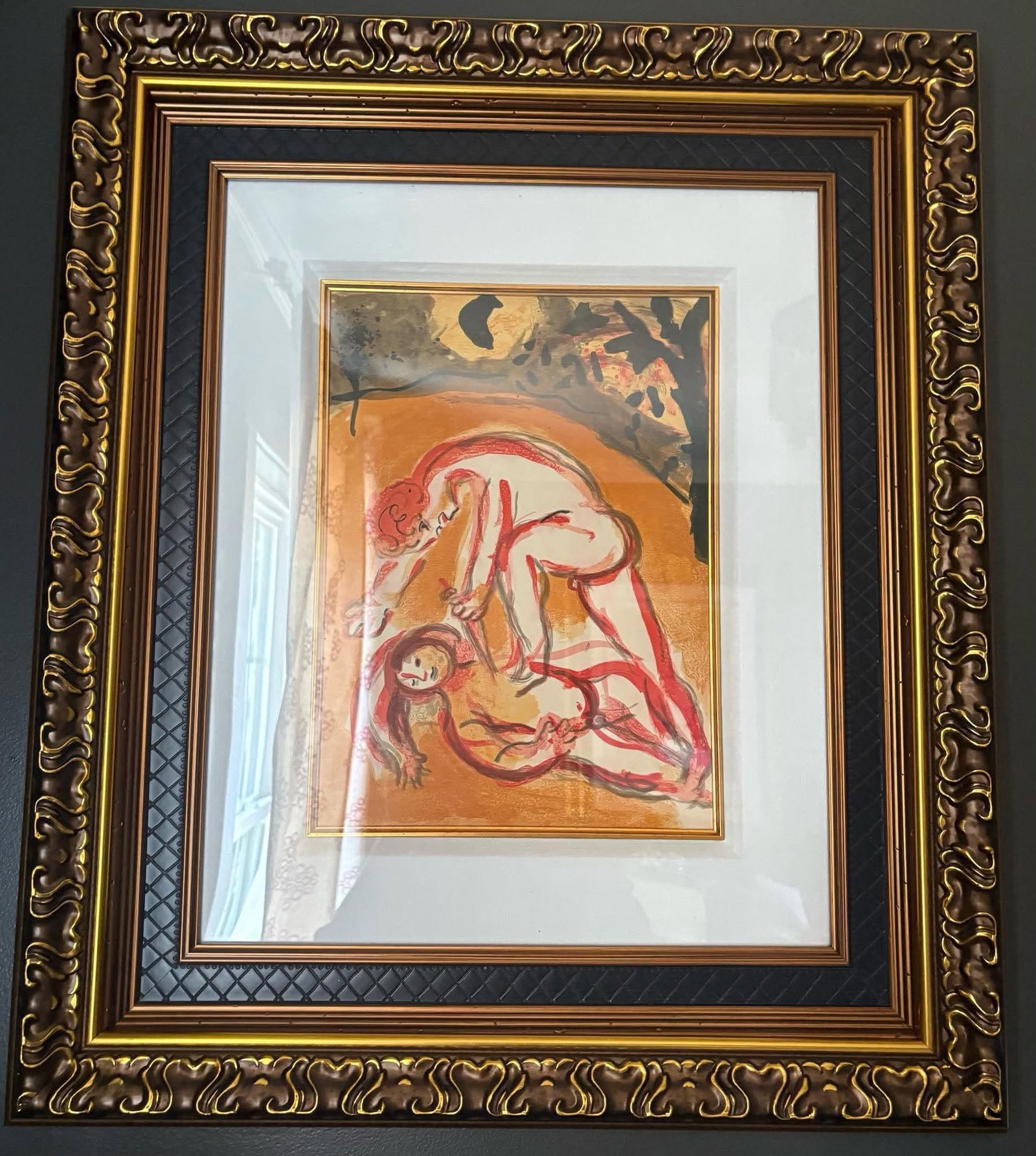 Marc Chagall Cain et Abel (Cain and Abel) (1 of 3)