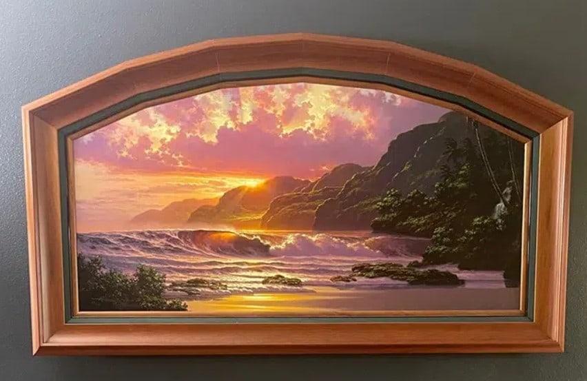 Roy Gonzalez Tabora Renaissance: Roy Gonzalez Tabora "Renaissance" 2010 24" x 48" image size Giclee on canvas, Hand-signed and numbered by the artist. Gallery framed, COA