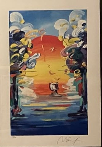 Peter Max "Better World" - 2