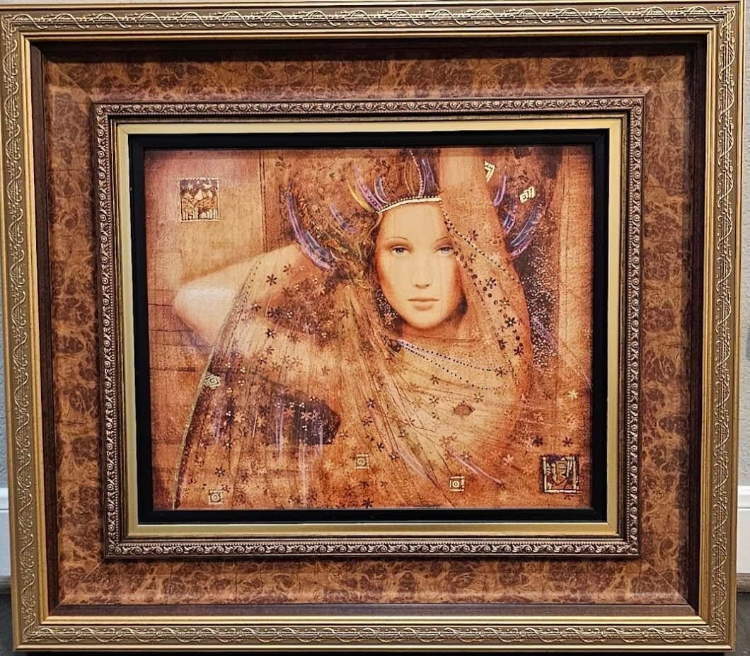 Csabab Markus "Pure Love": Csaba Markus "Pure Love" 2016 LE embellished Caldograph