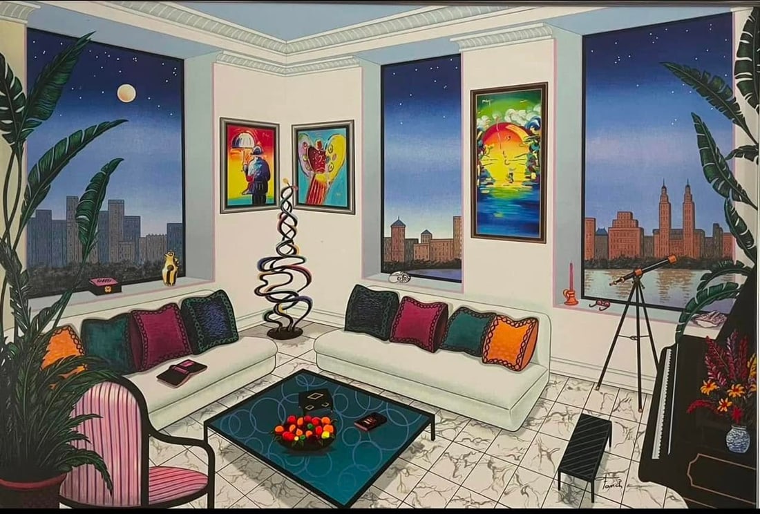 Fanch "New York Landscape" - 2