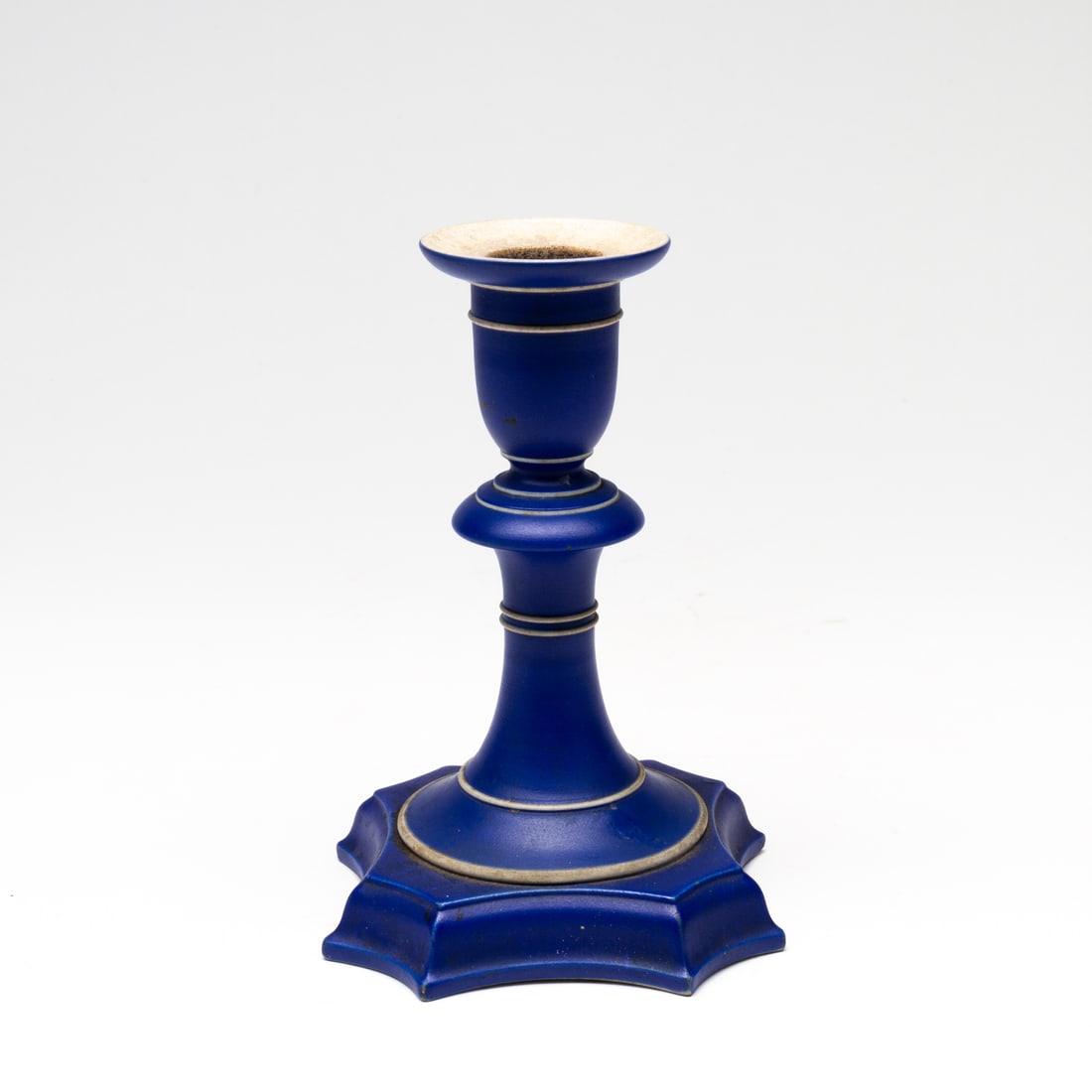 Rare Wedgwood Portland Blue Candle Holder Late 18th Century (1 of 5)