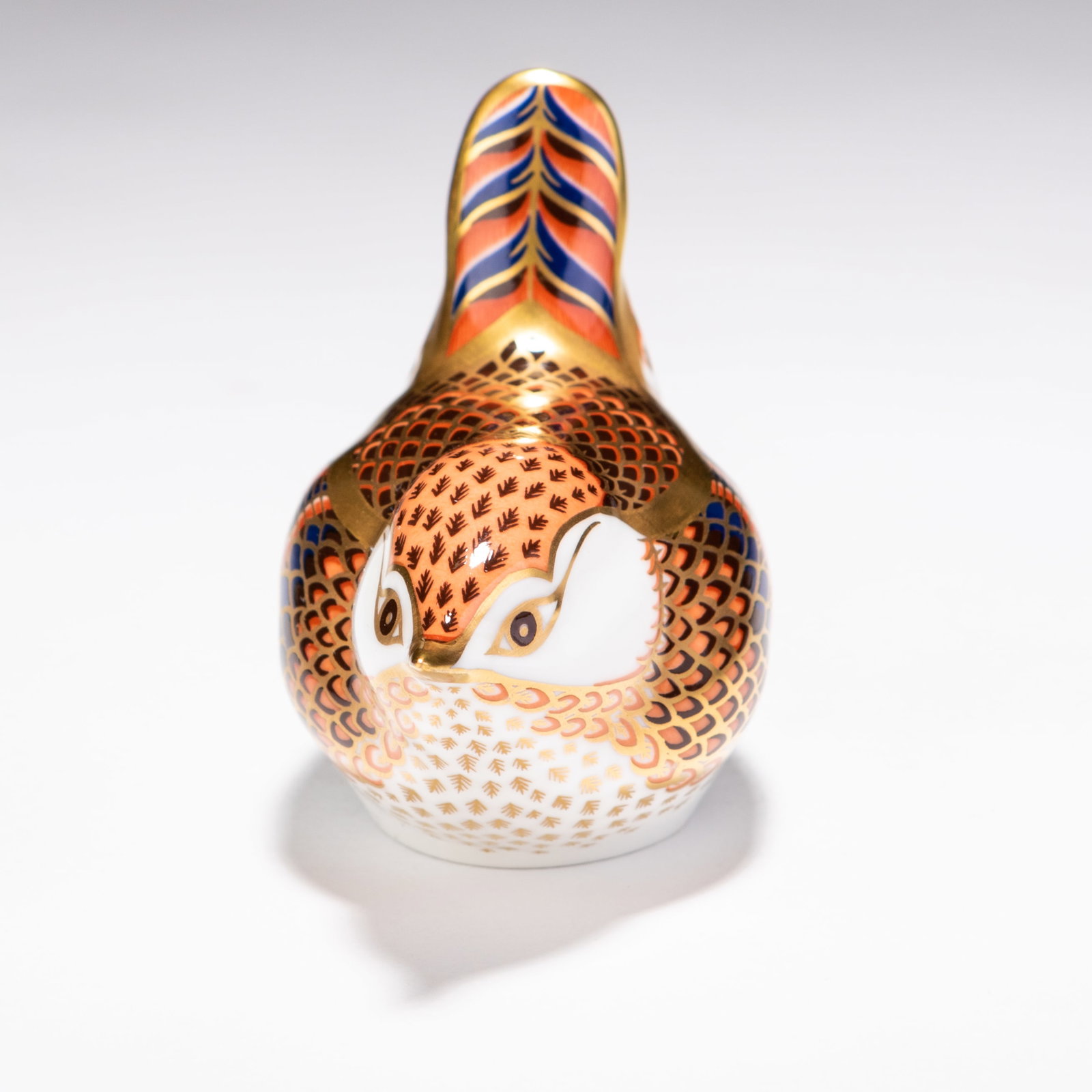 Royal Crown Derby 24 KT Gold Porcelain Bird Paperweight (1 of 5)