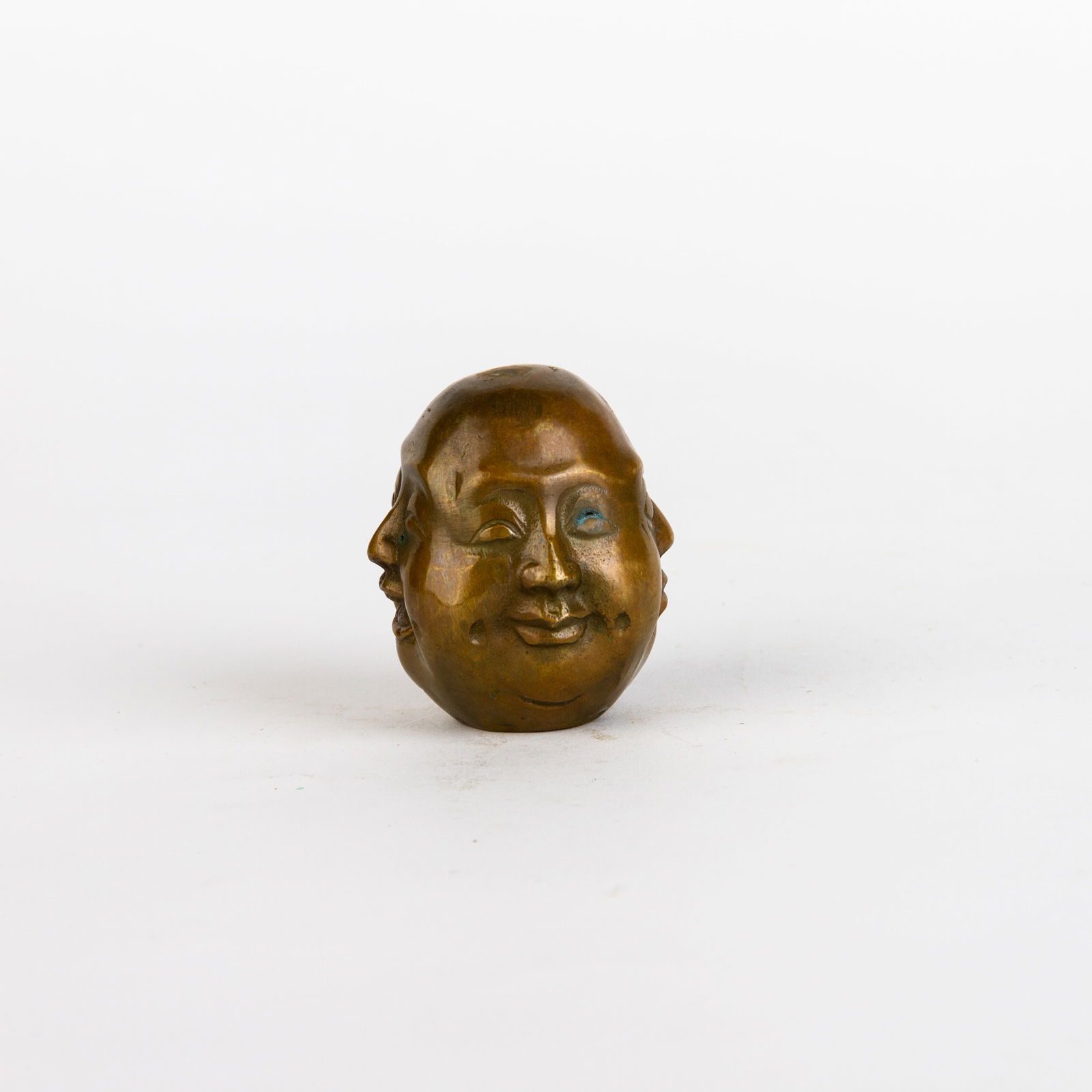 Oriental Four Faced Buddha Bronze Sculpture (1 of 5)