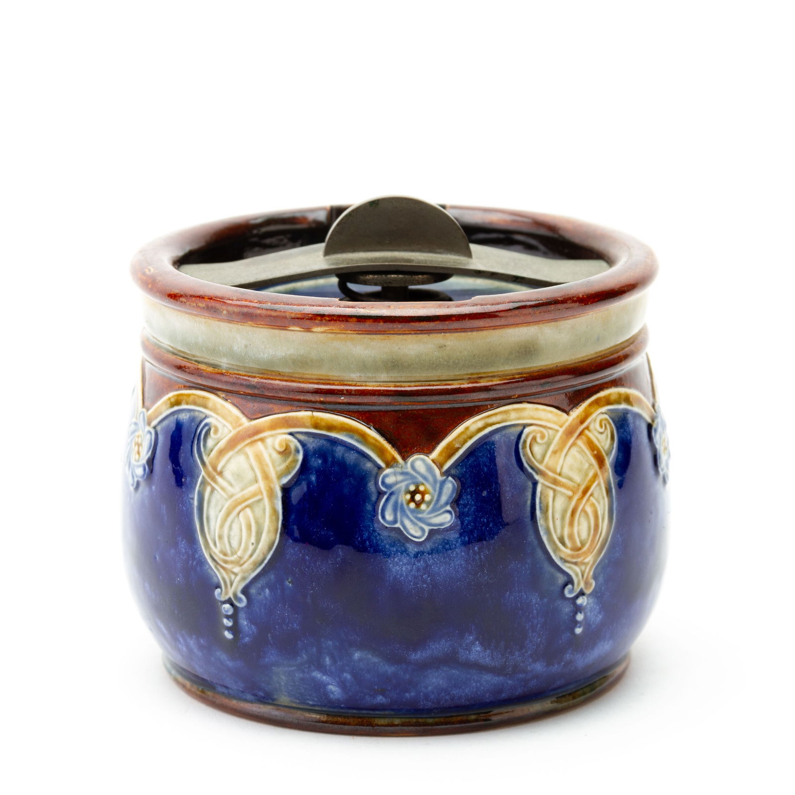 Doulton Lambeth Stoneware Tobacco Jar 19th Century (1 of 6)