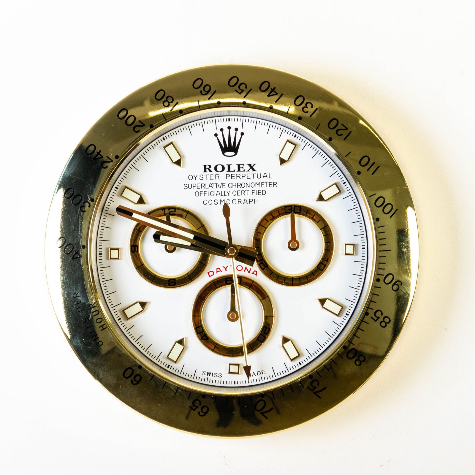 ROLEX Officially Certified Oyster Perpetual Luxury Wall Clock (1 of 5)