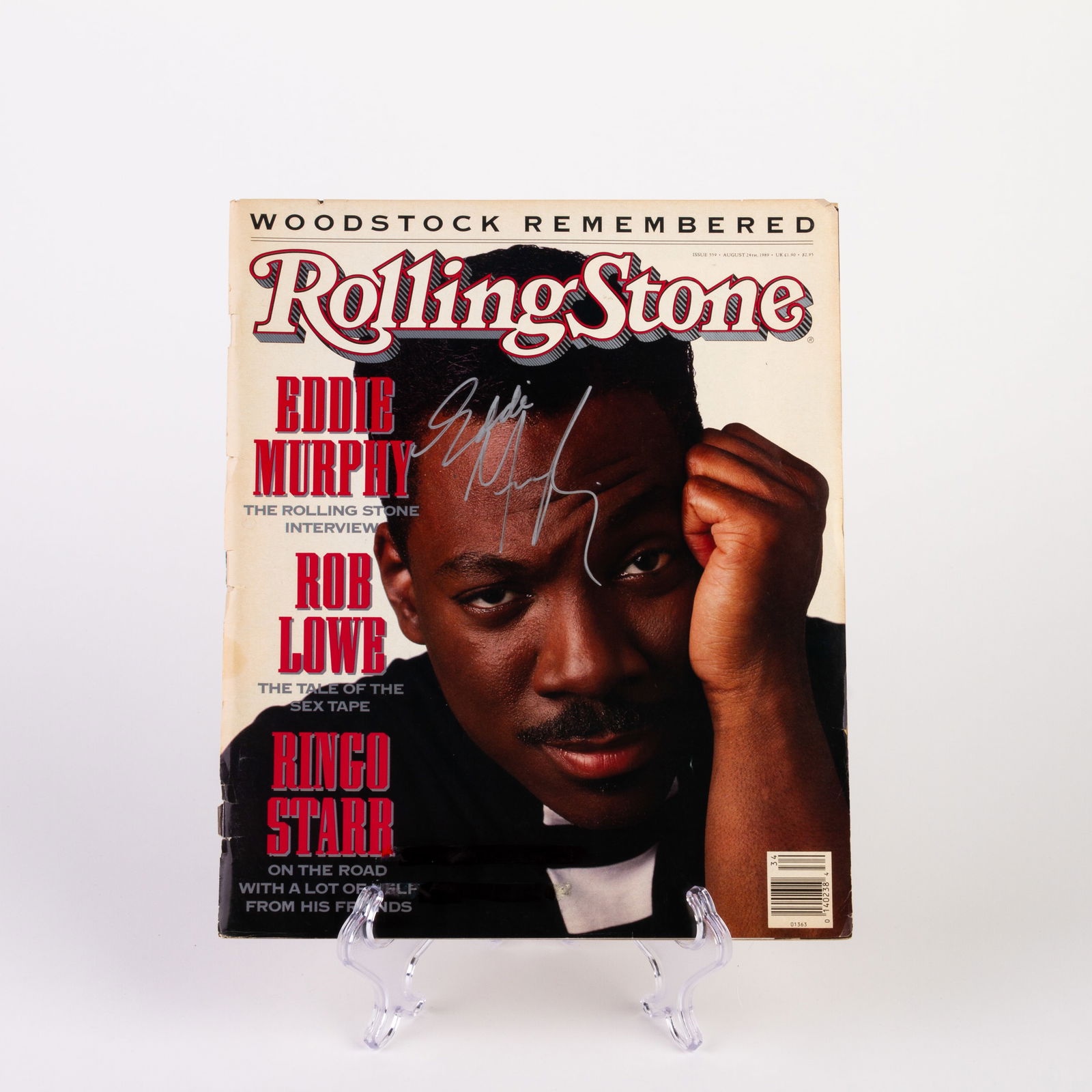 Rolling Stone Magazine Signed Autograph by Eddie Murphy (1 of 4)