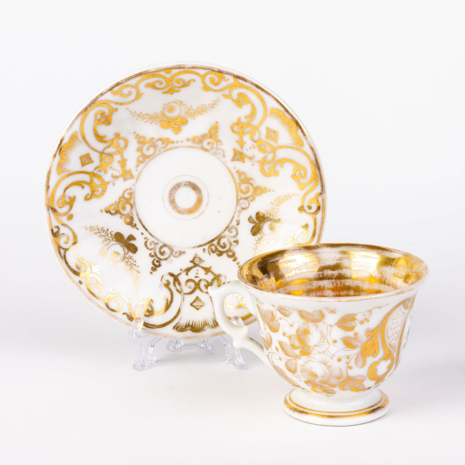 KPM Berlin German Porcelain Cup ca. 1840 (1 of 8)