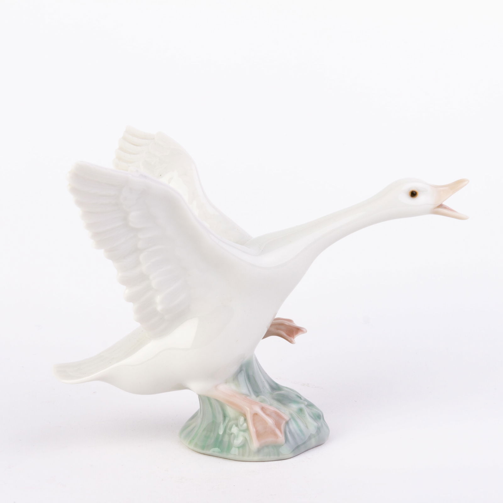 Lladro Fine Porcelain Sculpture "Duck Jumping" 1265 (1 of 6)