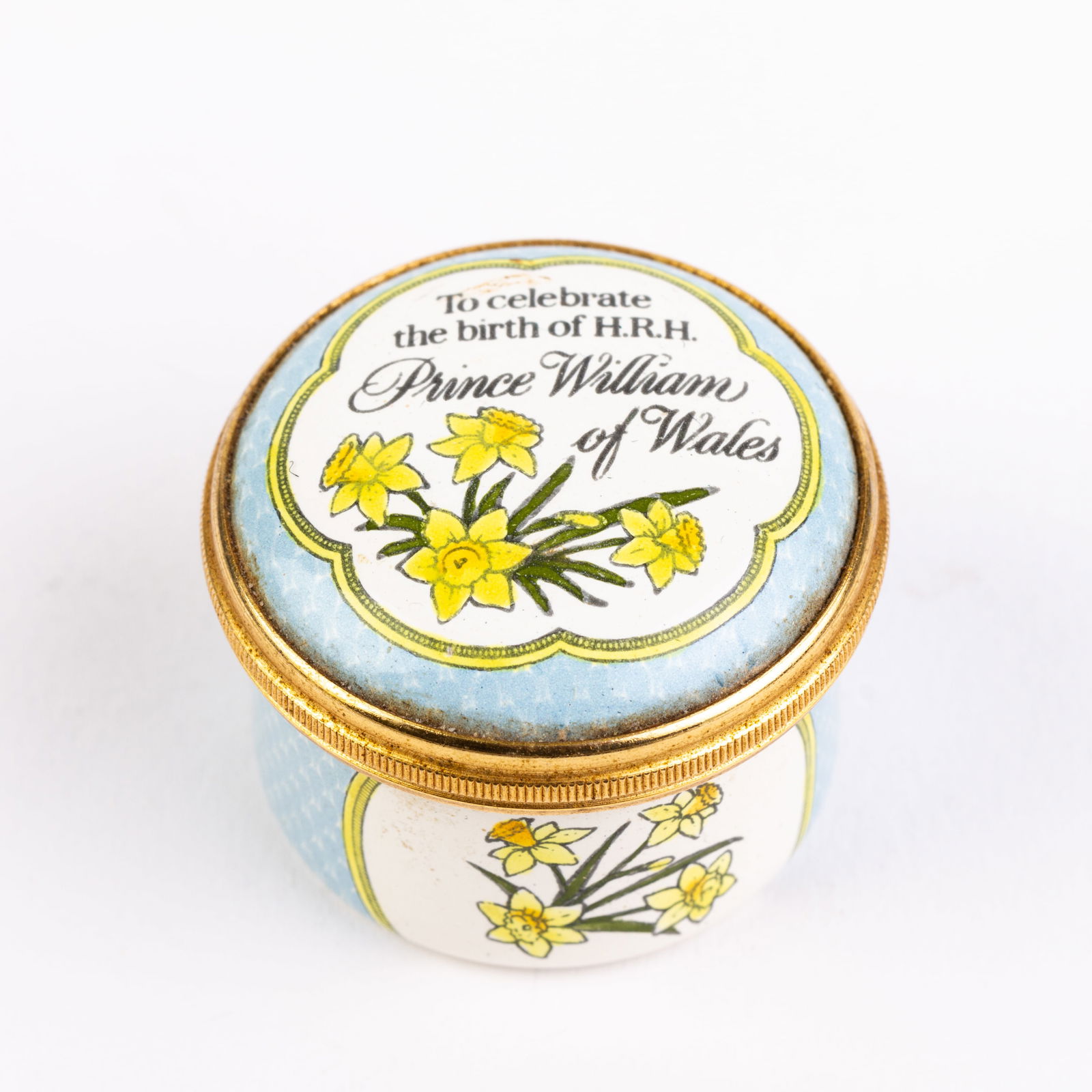 Halcyon Days English Enamel Pillbox (1 of 6)