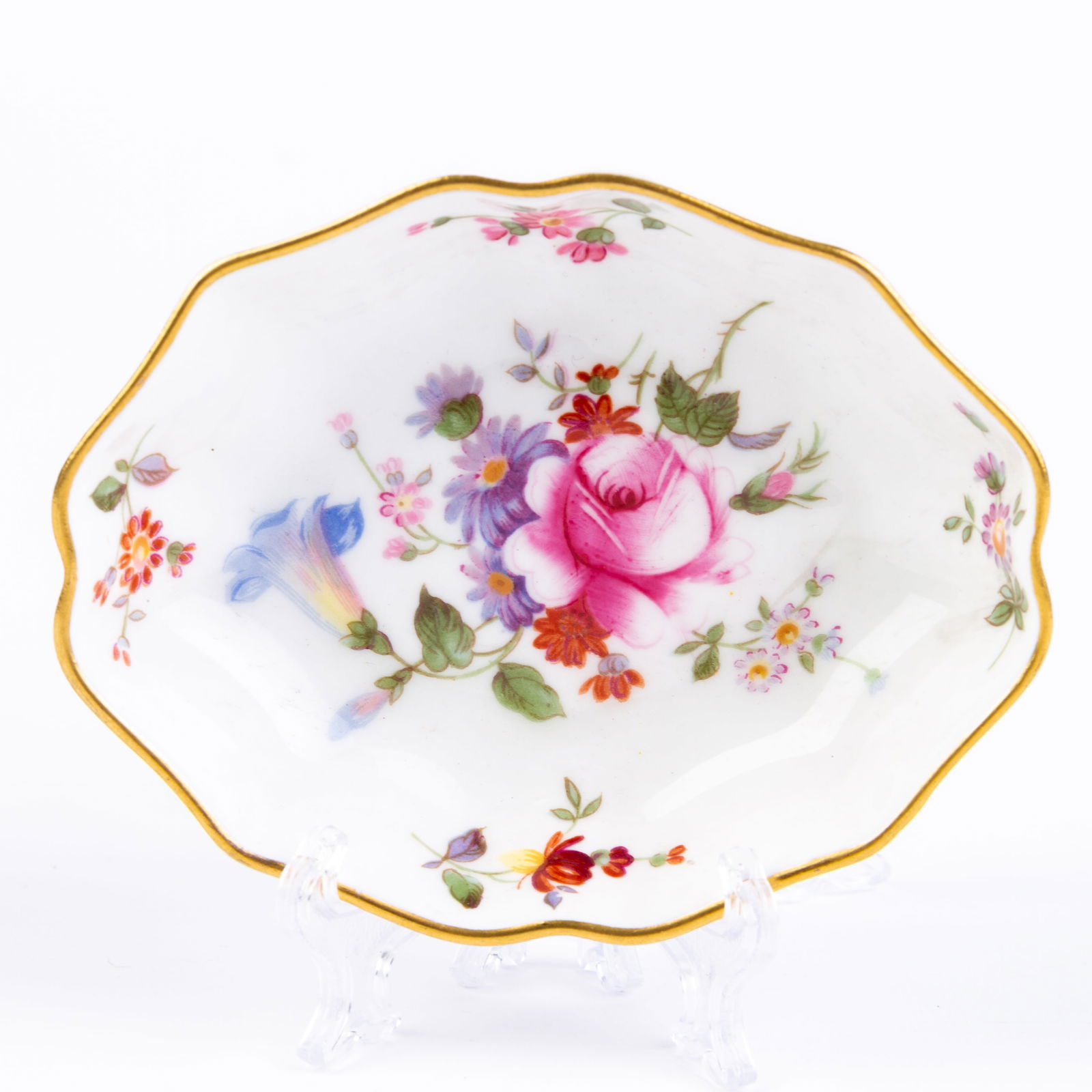 Royal Crown Derby Roses Porcelain Dish (1 of 5)