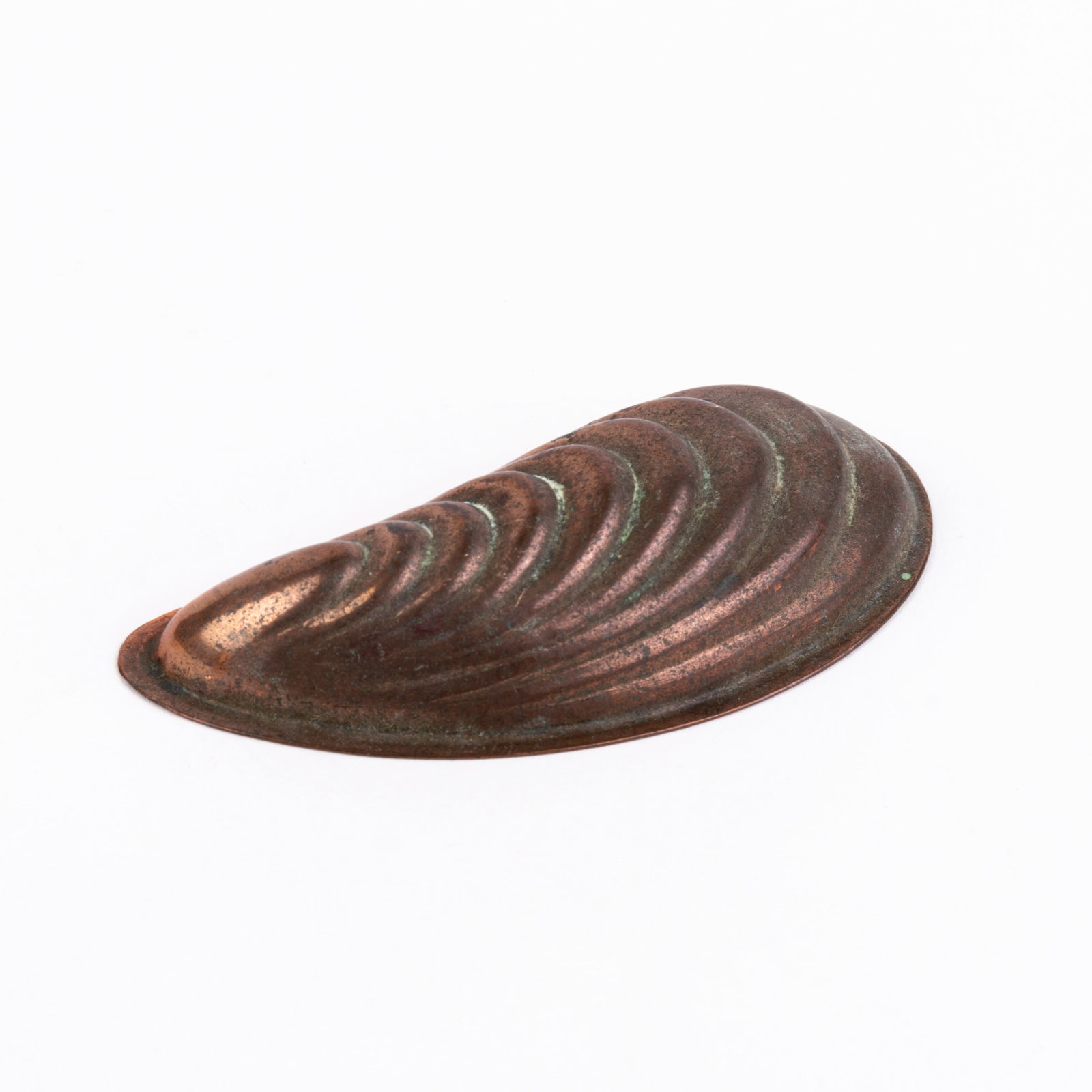 Victorian Copper Nougat Chocolate Mould 19th Century: DIMENSIONS APPROX 8.5x4.5x2CM.