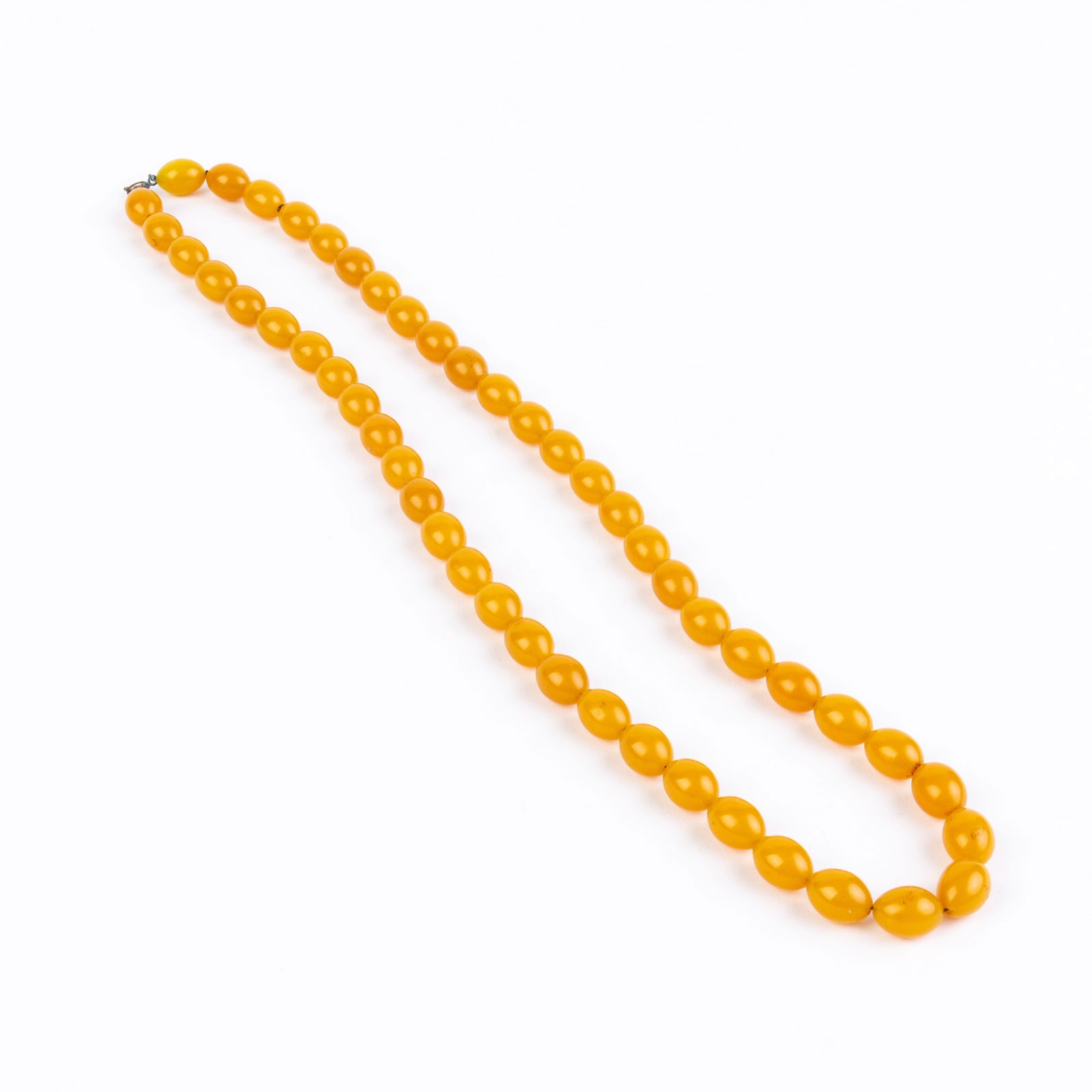 Art Deco Bakelite Amber Necklace (1 of 5)