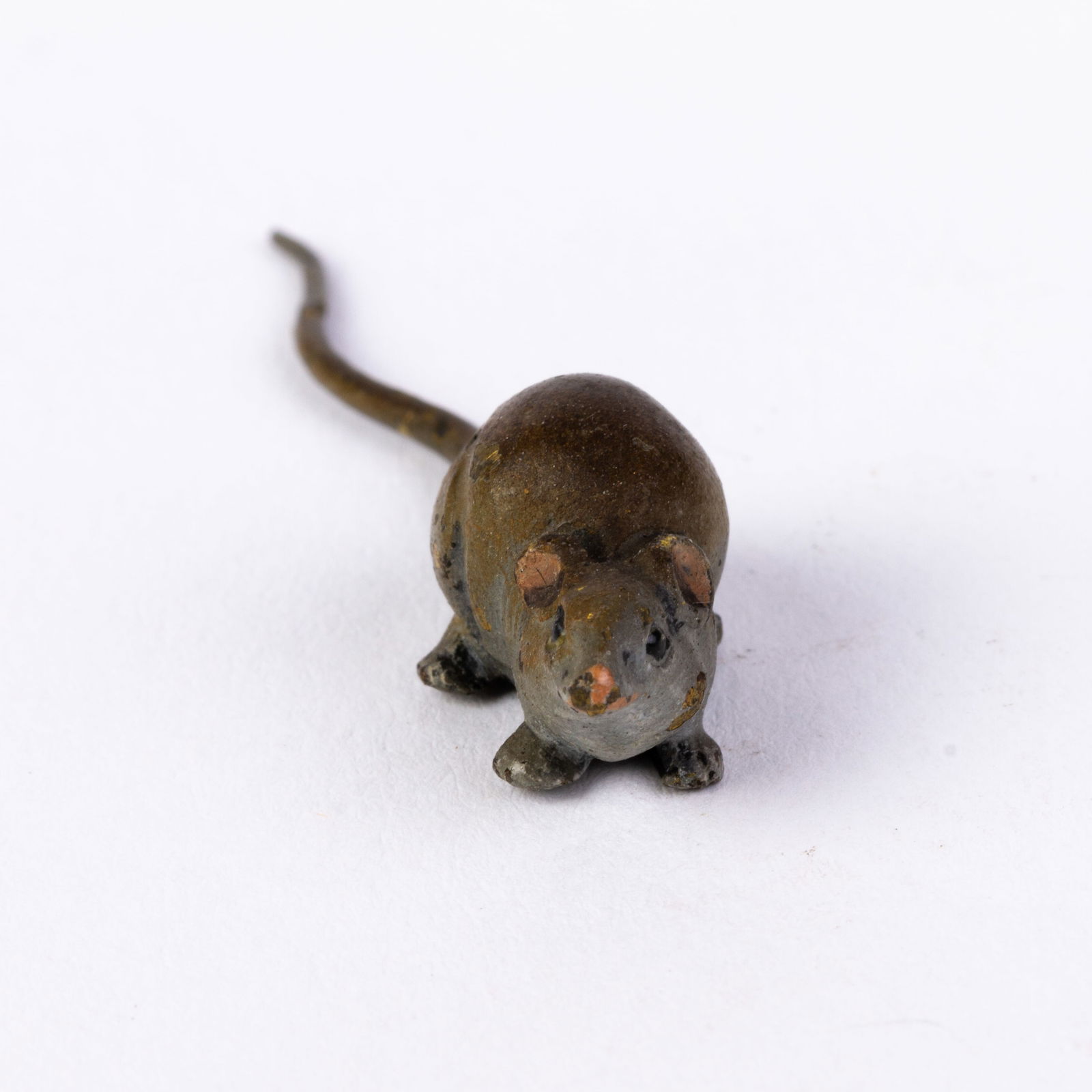 Bergman Style Austrian Cold Painted Bronze Sculpture Mouse (1 of 5)