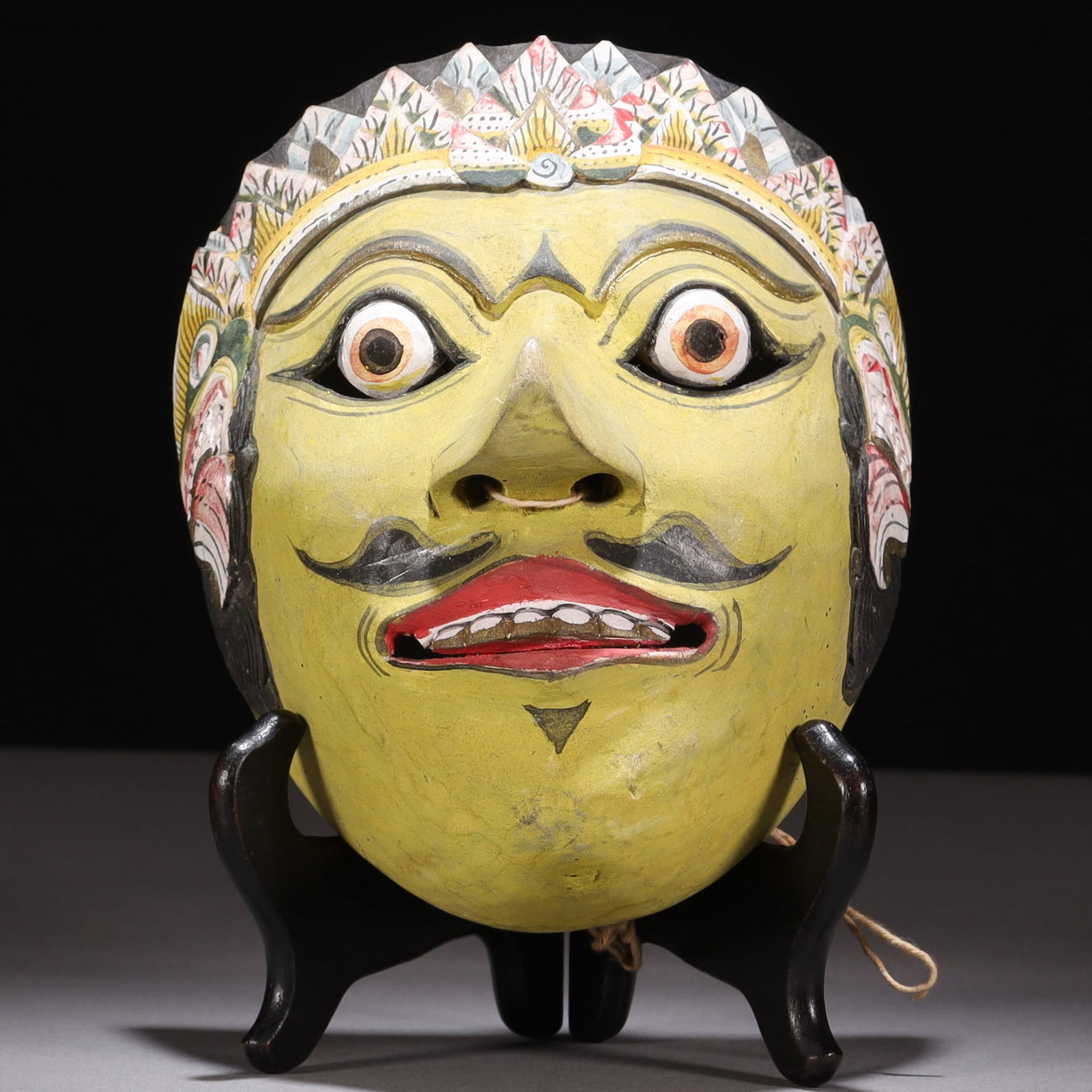 Indonesian Bali Carved Wood Mask (1 of 6)