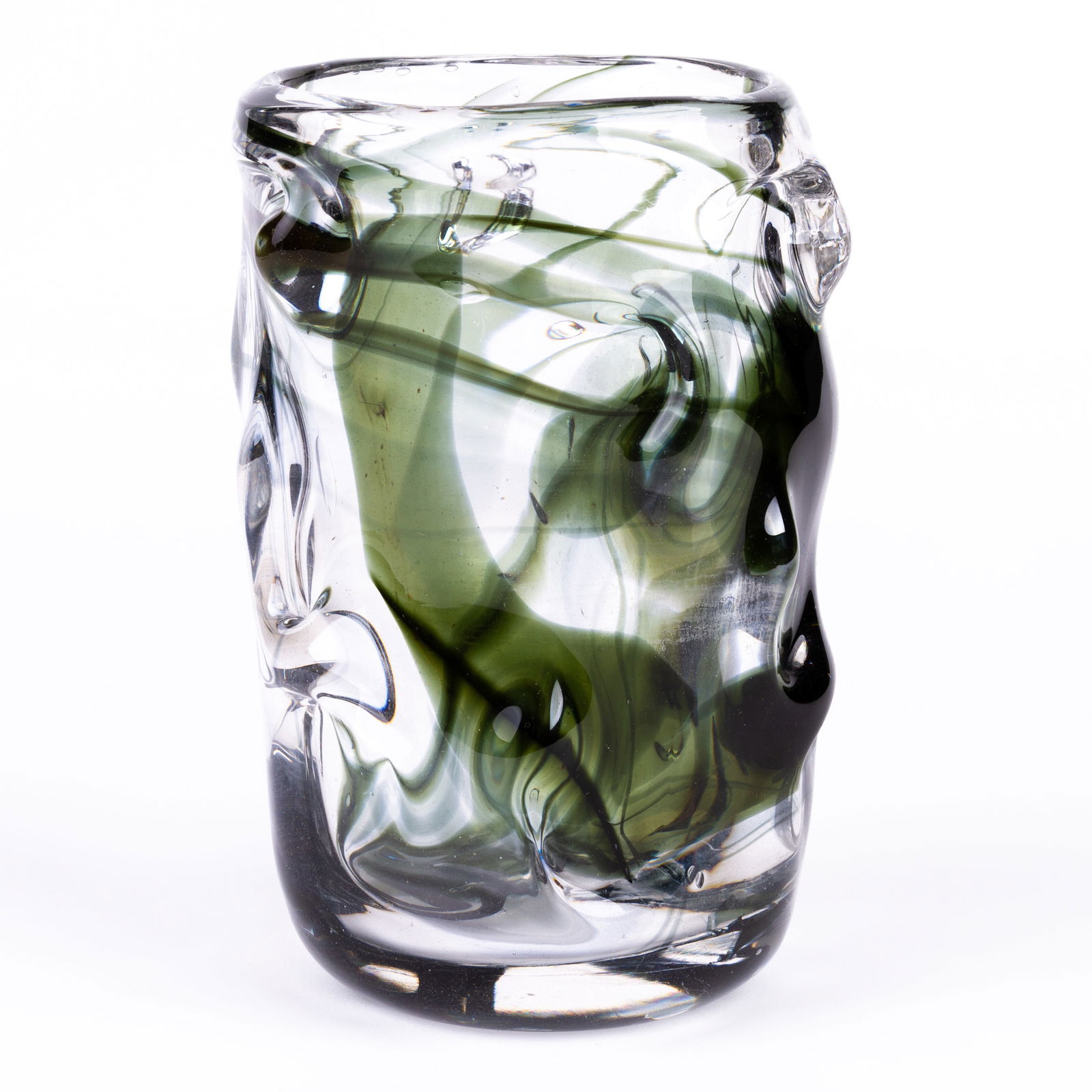 Whitefriars Large Knobbly Designer Glass Vase (1 of 5)