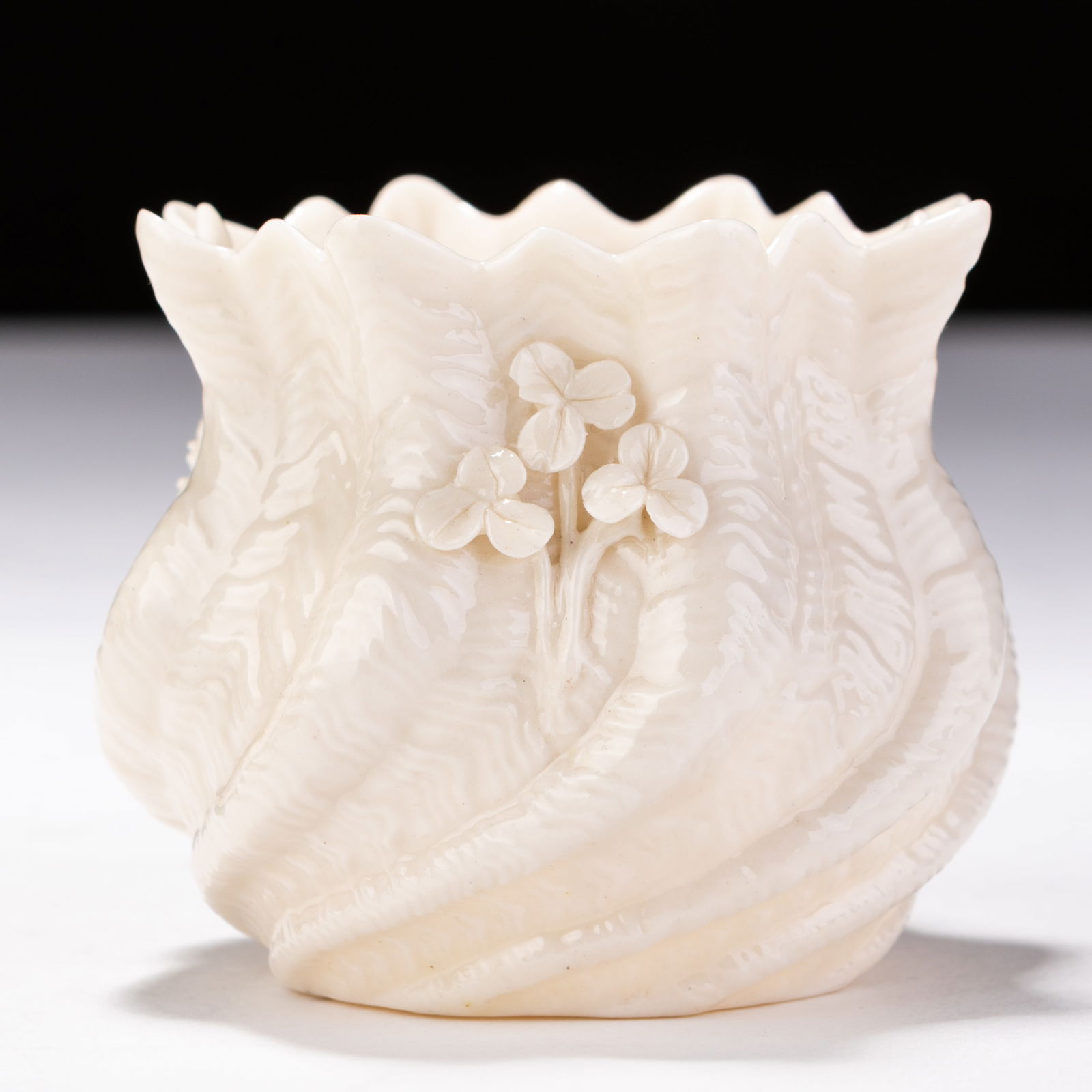 Art Nouveau 2nd Mark Belleek Irish Porcelain Vase (1 of 5)