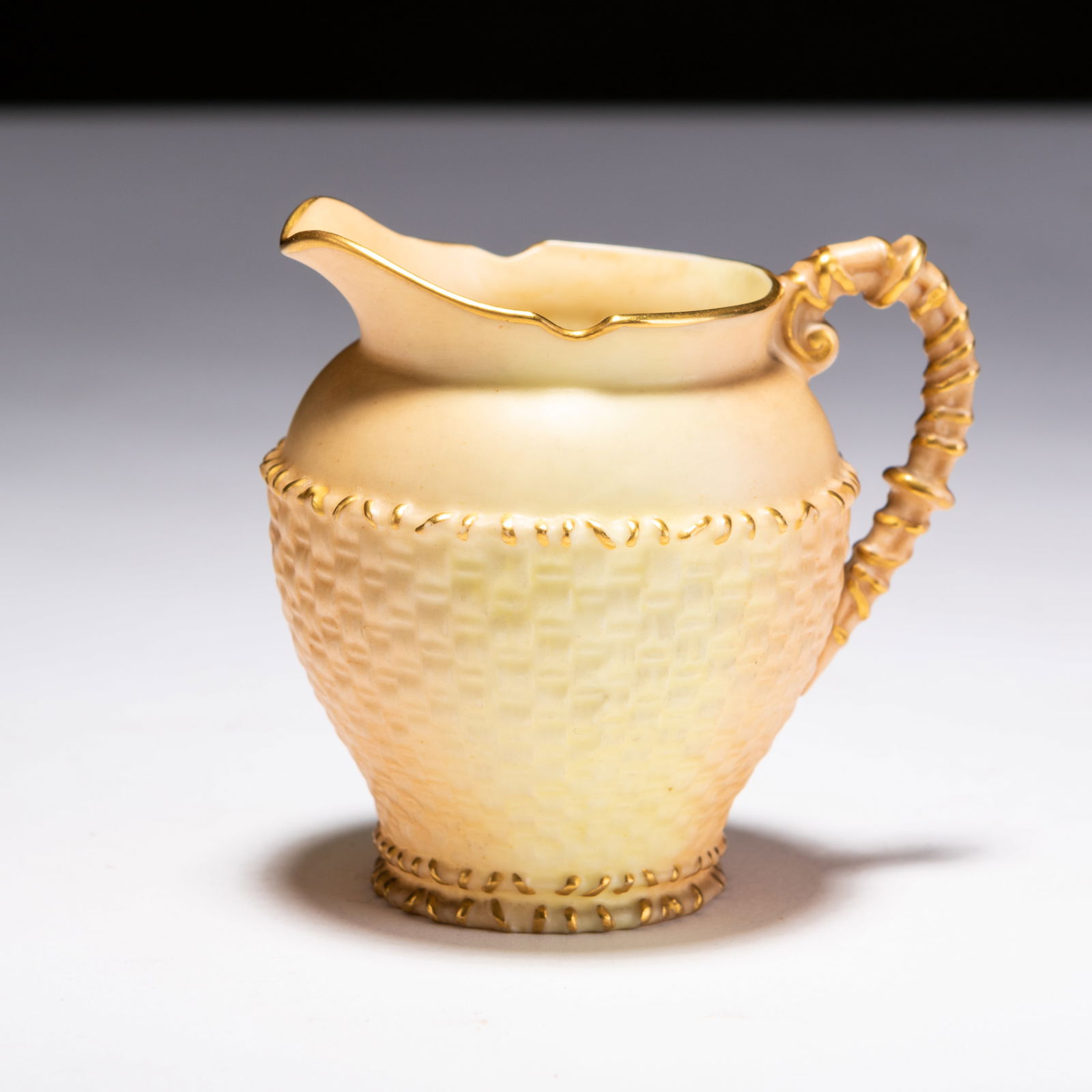 Royal Worcester Blush Porcelain 1881 Cream Jug (1 of 5)