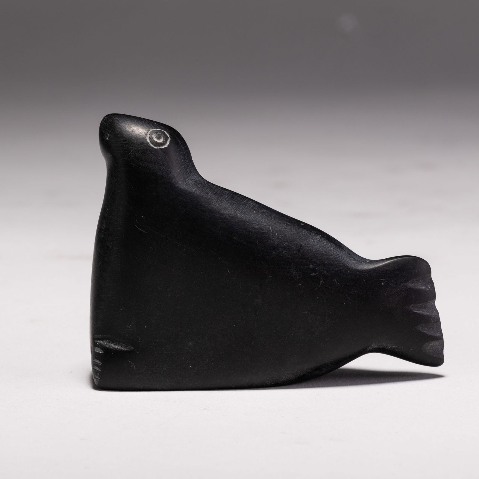 Inuit Hardstone Seal Sculpture (1 of 5)