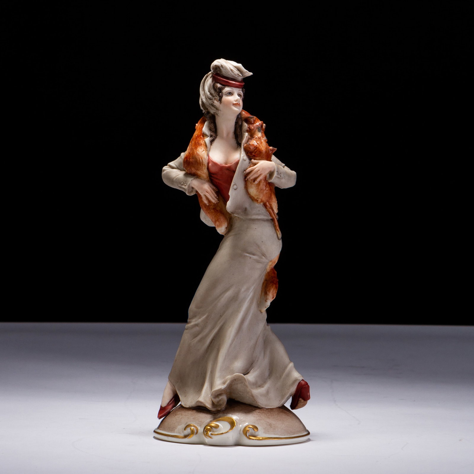 B. Merli Signed & Certified Capodimonte Porcelain Sculpture (1 of 8)