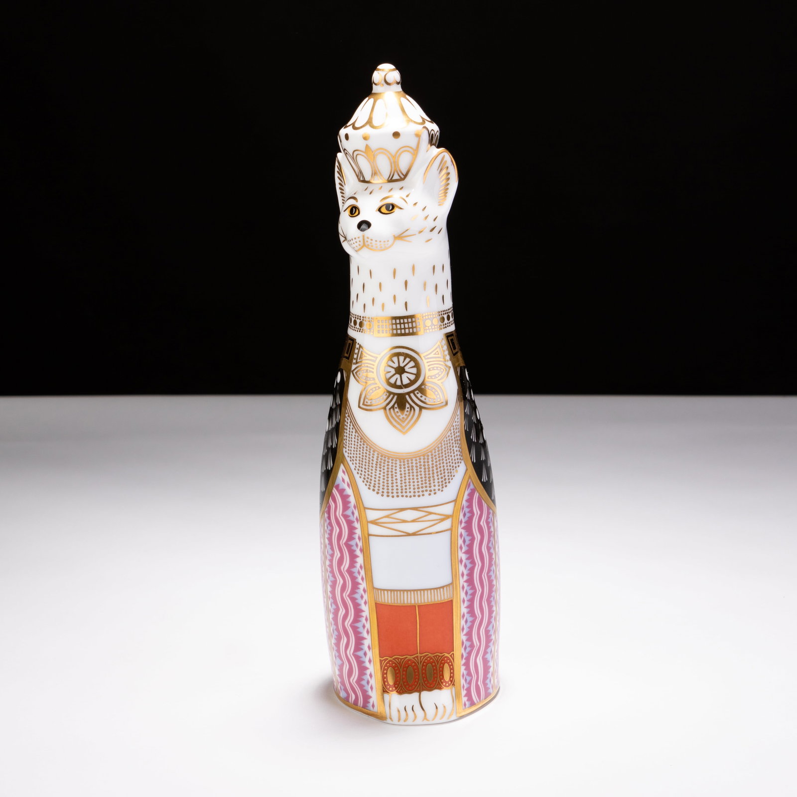 Royal Crown Derby 24 KT Gold Porcelain Royal Cats Figure (1 of 5)