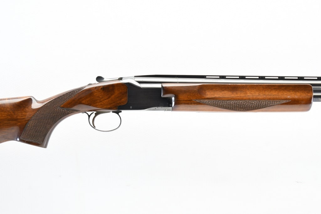Circa 1980 Winchester Xpert Model 96 (26.5" M/IC), 20 Ga., O/U, SN - K249864: The Winchester Xpert 96 over/under shotgun was produced from 1976-1982. No official serial number date records are known to exist. SPECS: Gloss-finished outline checkered walnut stock with fluted comb