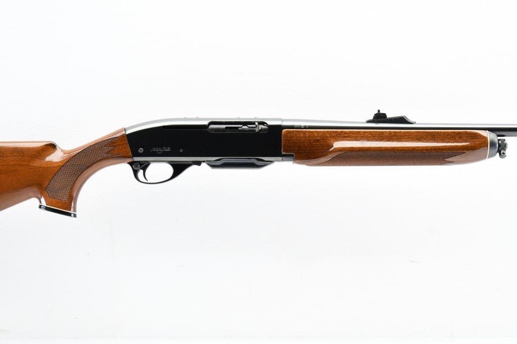1981 (First Year) Remington Model Four (22"), 308 Win., Semi-Auto, SN - A4043420: The serial number and date code "DB" on this Remington Model Four rifle reflects a September of 1981 production date - first year of production. SPECS: Glossed Monte Carlo walnut stock with deep-cut c