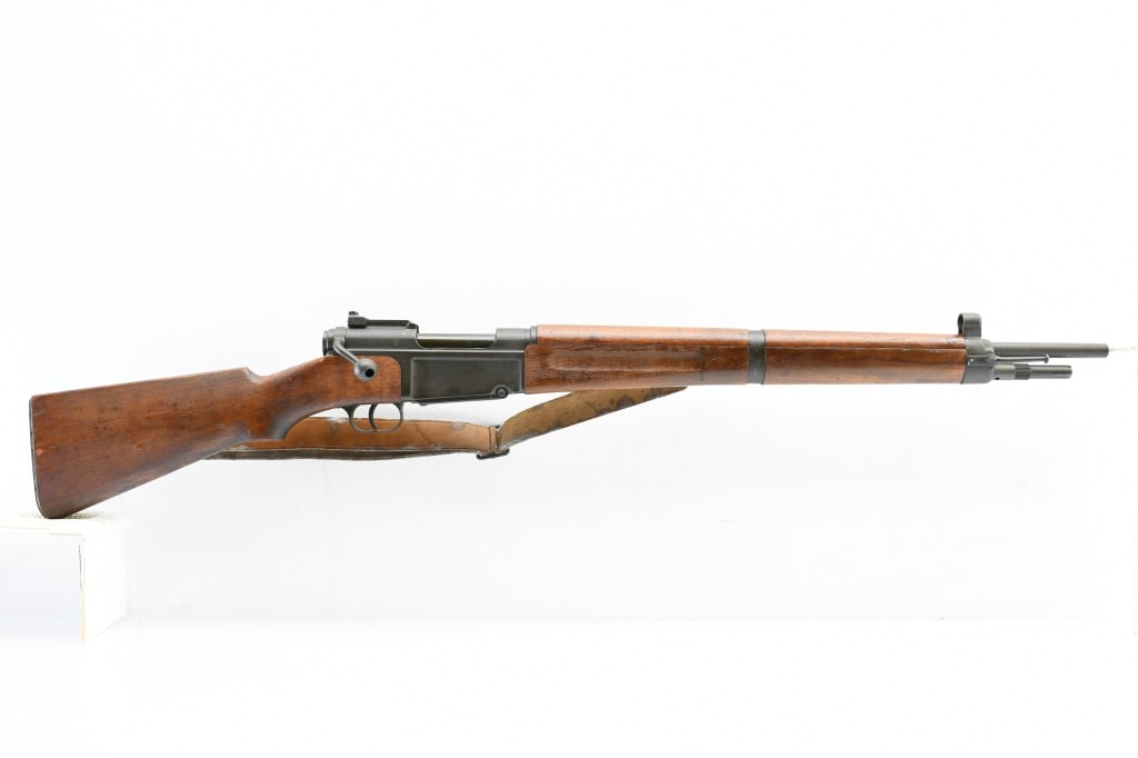 Post War French MAS-36 (22.64"), 7.5×54 French, Bolt-Action, SN - FJ04638: The serial number on this MAS-36 ("FJ" prefix) represents an approximate production date of 1956. SPECS: Wooden stock & handguard with grooved forearm, metal buttplate, 22.64" barrel, parkerized metal