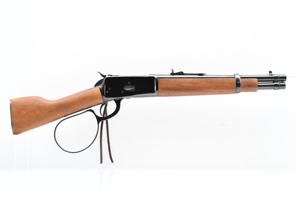 Rossi Ranch Hand "Mare's Leg" (12"), 44 Magnum, Lever-Action Pistol, SN - M174310: "The Rossi Ranch Hand Mare's Leg – SBR or pistol? Doesn’t matter. We want one, not least because Steve McQueen carried one in Wanted Dead or Alive." - Mike Searson. The “Mare’s