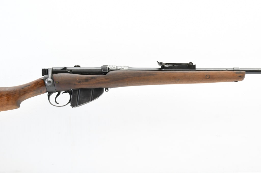 Sporterized 1905 British Lee-Enfield MKI*** (25.25"), 303 British, Bolt-Action, SN - 74797: This British Short Magazine Lee-Enfield Rifle Mk I*** rifle was originally produced in 1905, and was later sporterized. MARKINGS: "Crown/ ER/ BSA CO./ 1905/ I***", along with numerous proof stamps thr