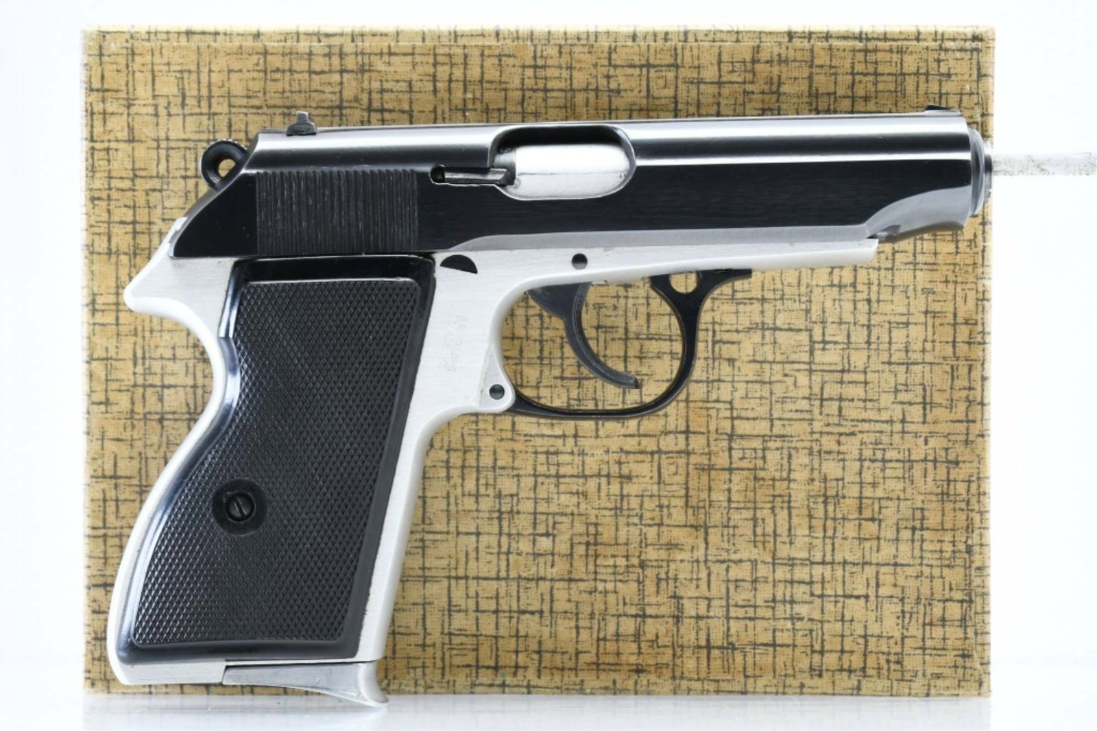 1957 FEG Hungarian PA-63 (4"), 9x18mm Makarov, Semi-Auto (W/ Box), SN - AU2903: This Hungarian FEGARMY Arms PA-63 pistol is date stamped "57" on the left side of the frame, was imported by G.P. Trading, and comes in the original brown two-piece box with an extra magazine and clea