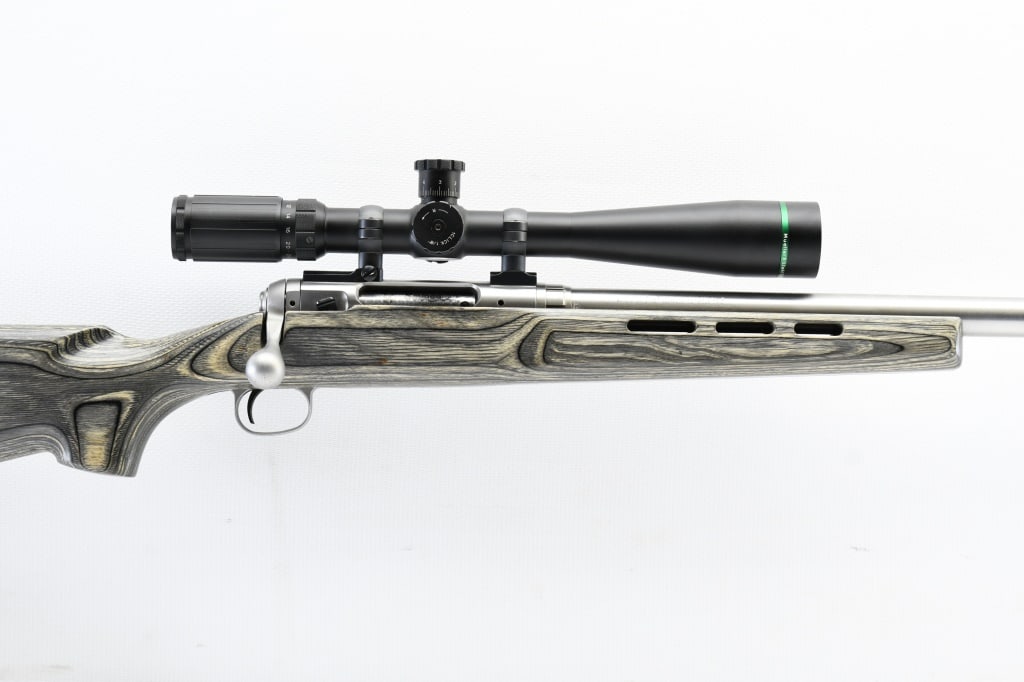 Savage Model 12 F/TR Precision Target (30") 308 Win., Bolt-Action (W/ Accessories), SN - G810988: SAVAGE INFO: Gain an edge in any competition. The Model 12 F/TR is designed for unparalleled accuracy at extreme distances thanks in part to a user-adjustable Target AccuTrigger that allows the shoote