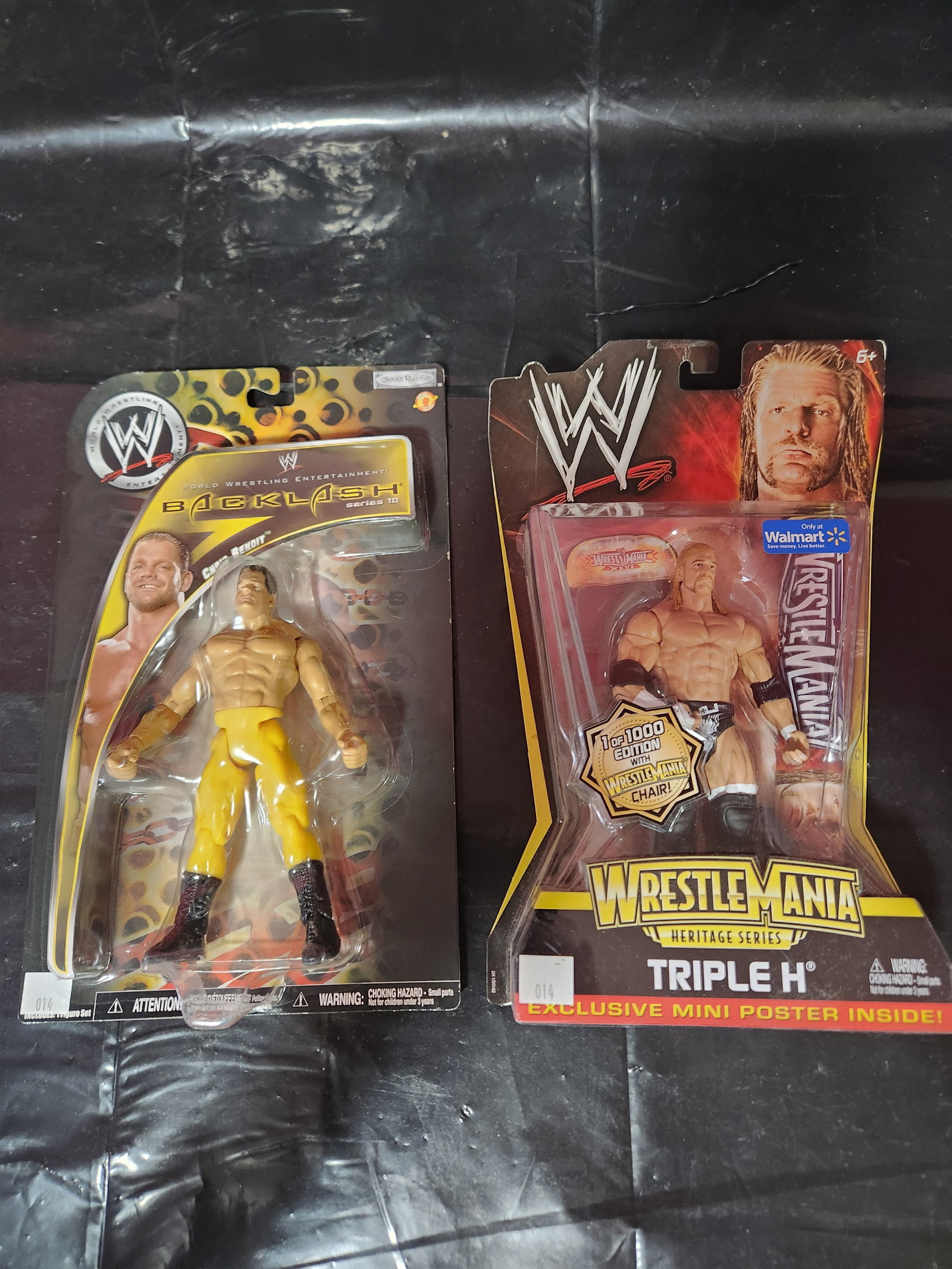 WWE Super Stars Chris Benoit and Triple H: WWE Super Stars 2004 Jakks Pacific Chris Benoit and Tripple H