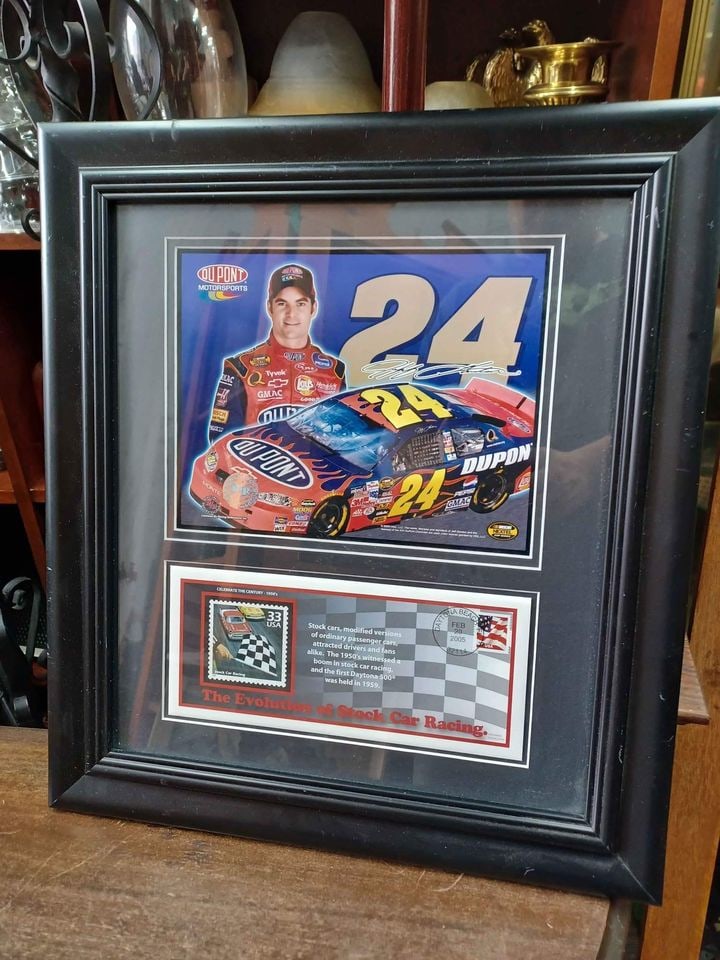 Nascar Jeff Gordon USPS Commemorative Stamp Evolutions of Racing (1 of 6)