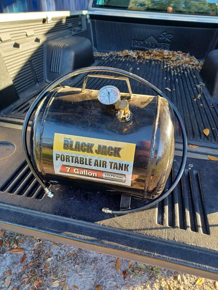 Torino Black Jack 7 Gallon Portable Air Tank (1 of 5)