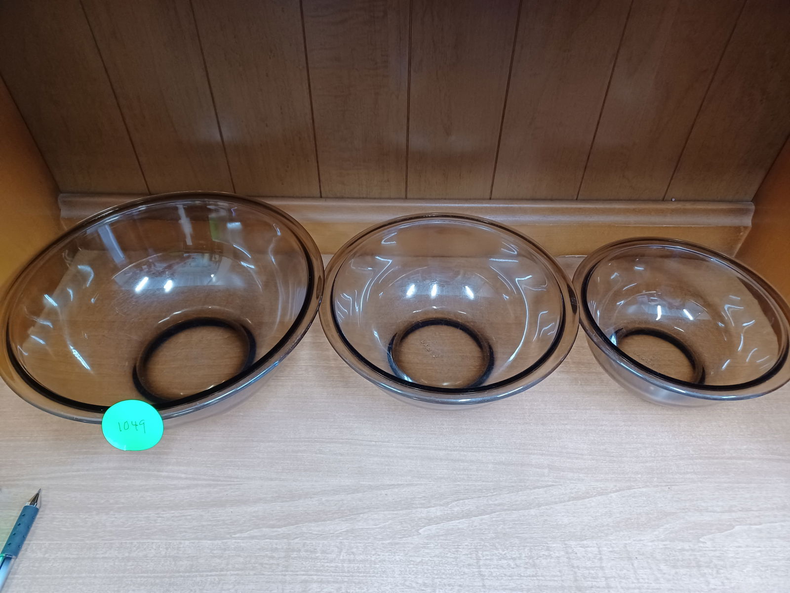 Vintage set of 3 Pyrex Visions Mixing Bowls (1 of 6)