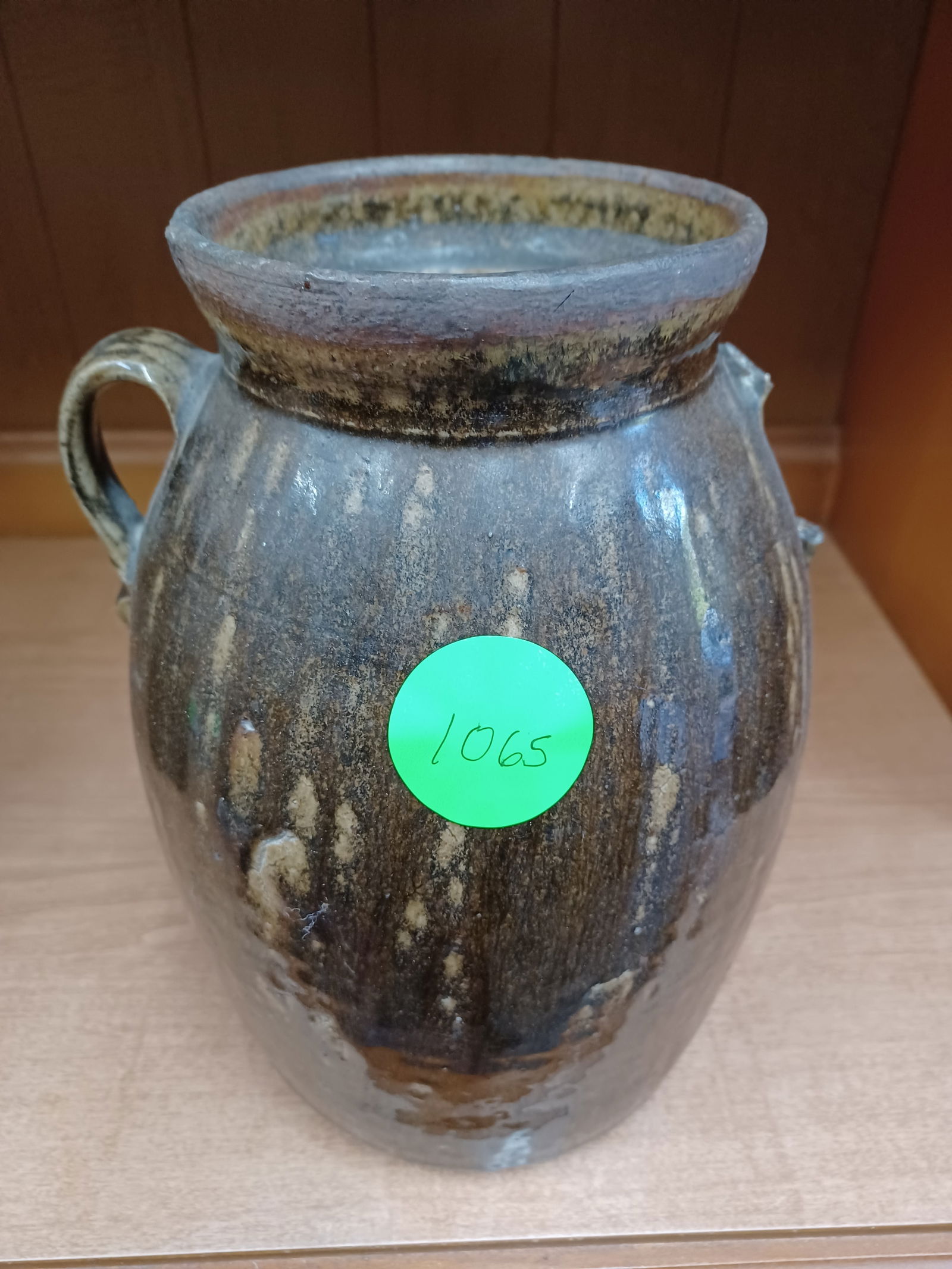 Vintage Stoneware Jar (1 of 4)