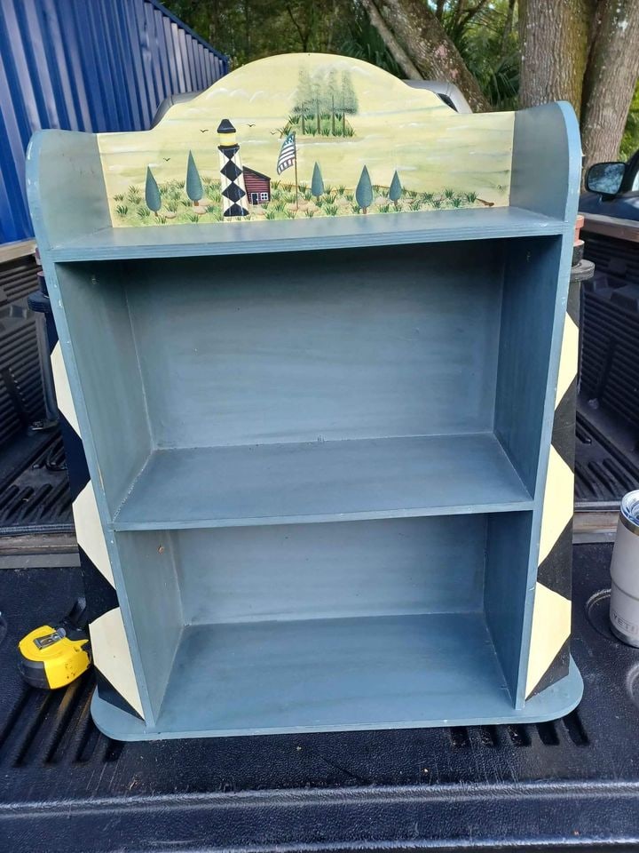 Unique Wood Lighthouse Wall Shelf (1 of 4)