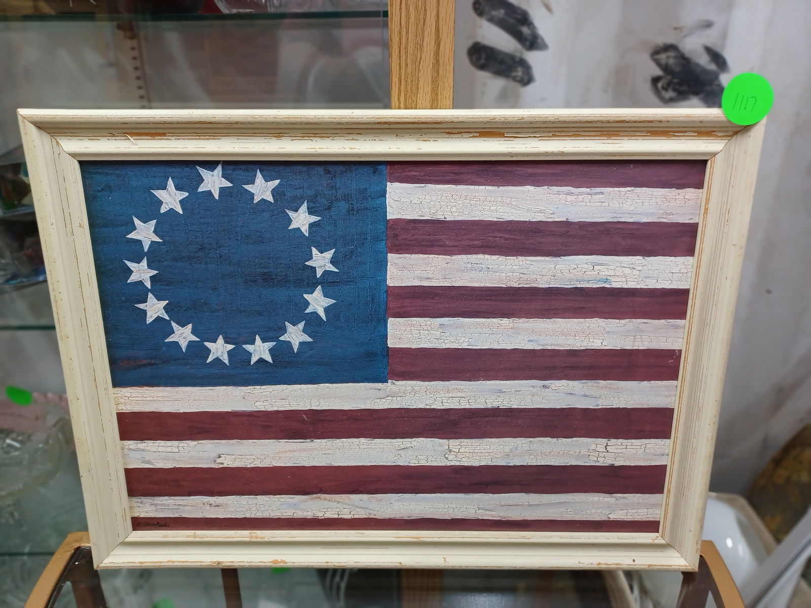 Americana Artwork 13 Star Flag (1 of 4)
