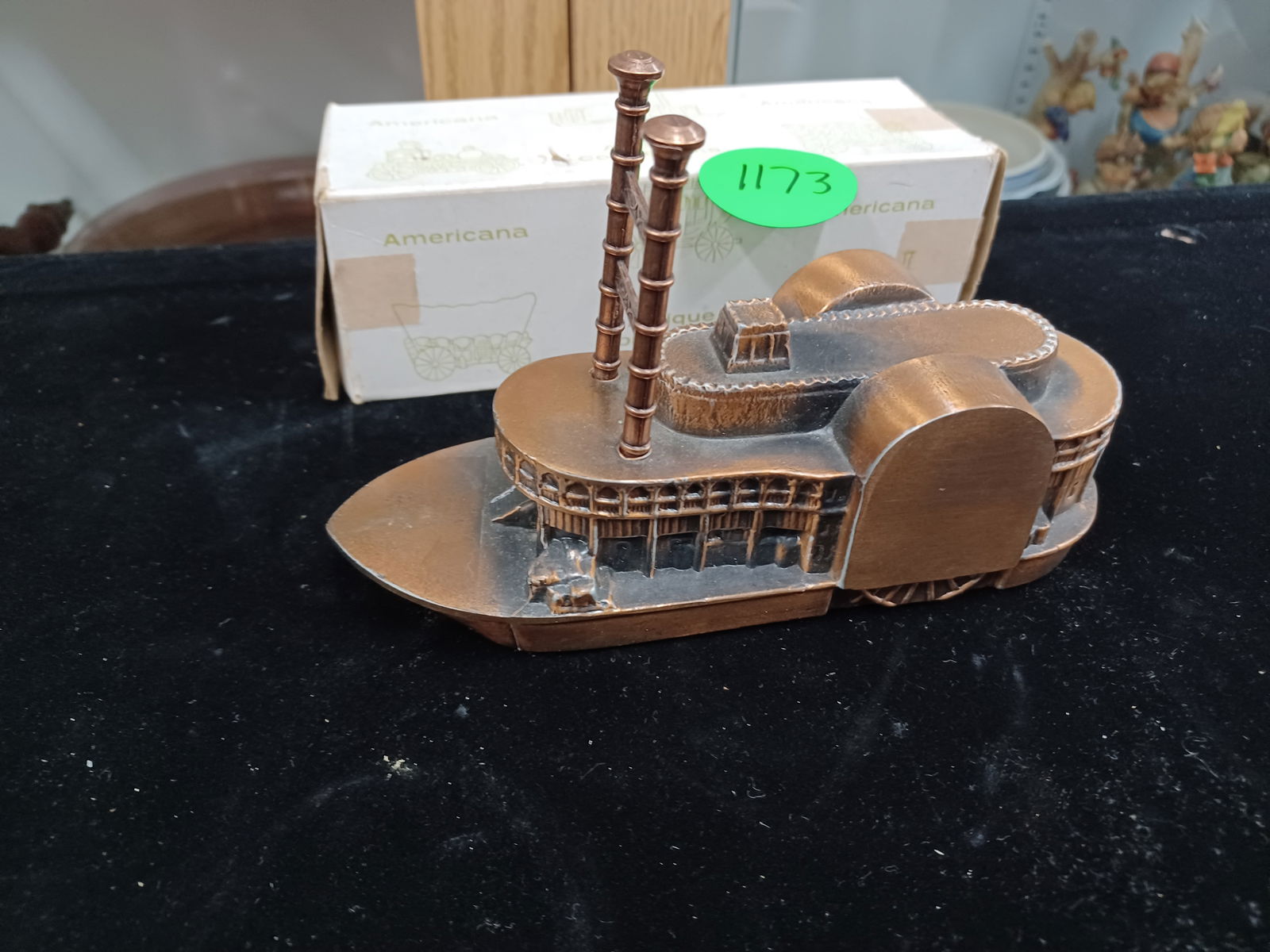 Vintage 1970's Copper Steamboat Bank (1 of 4)