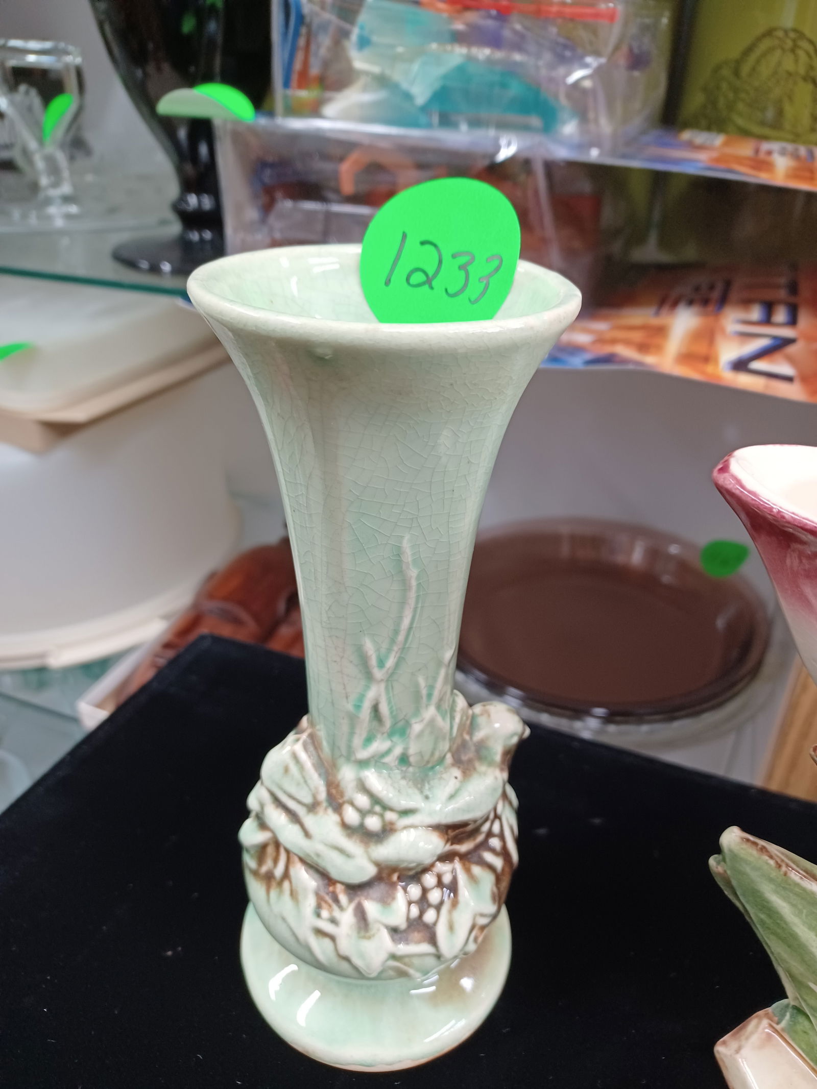 Vintage Rare McCoy Bird In Nest Pottry Vase: see photos for details