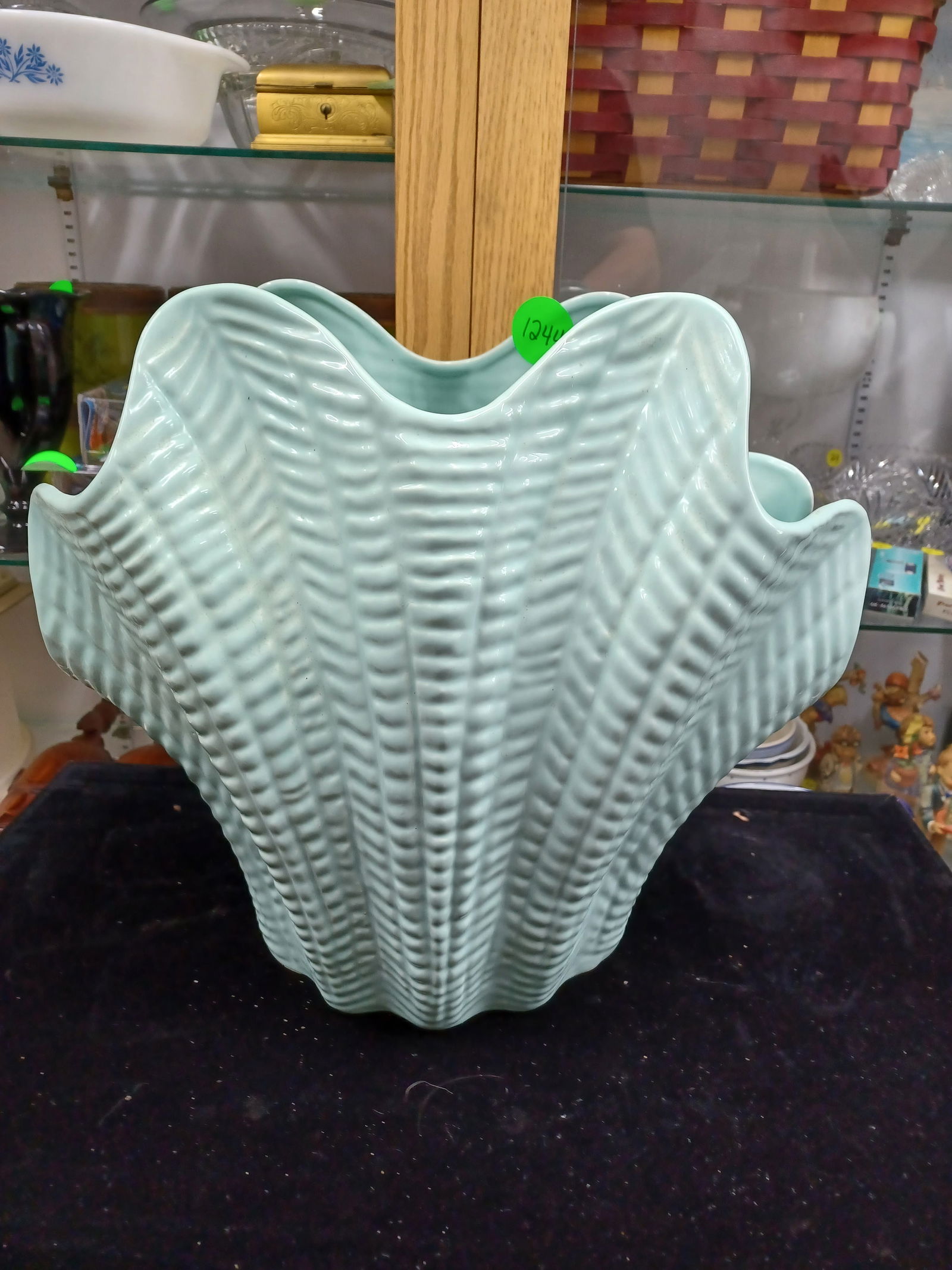 Contemporary Large Seashell Planter (1 of 3)